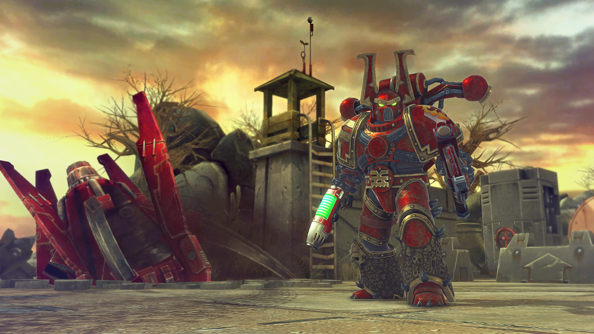 Warhammer 40,000: Space Wolf - Fall of Kanak screenshot 1
