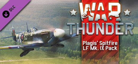 War Thunder - Plagis' Spitfire LF Mk. IX: header artwork