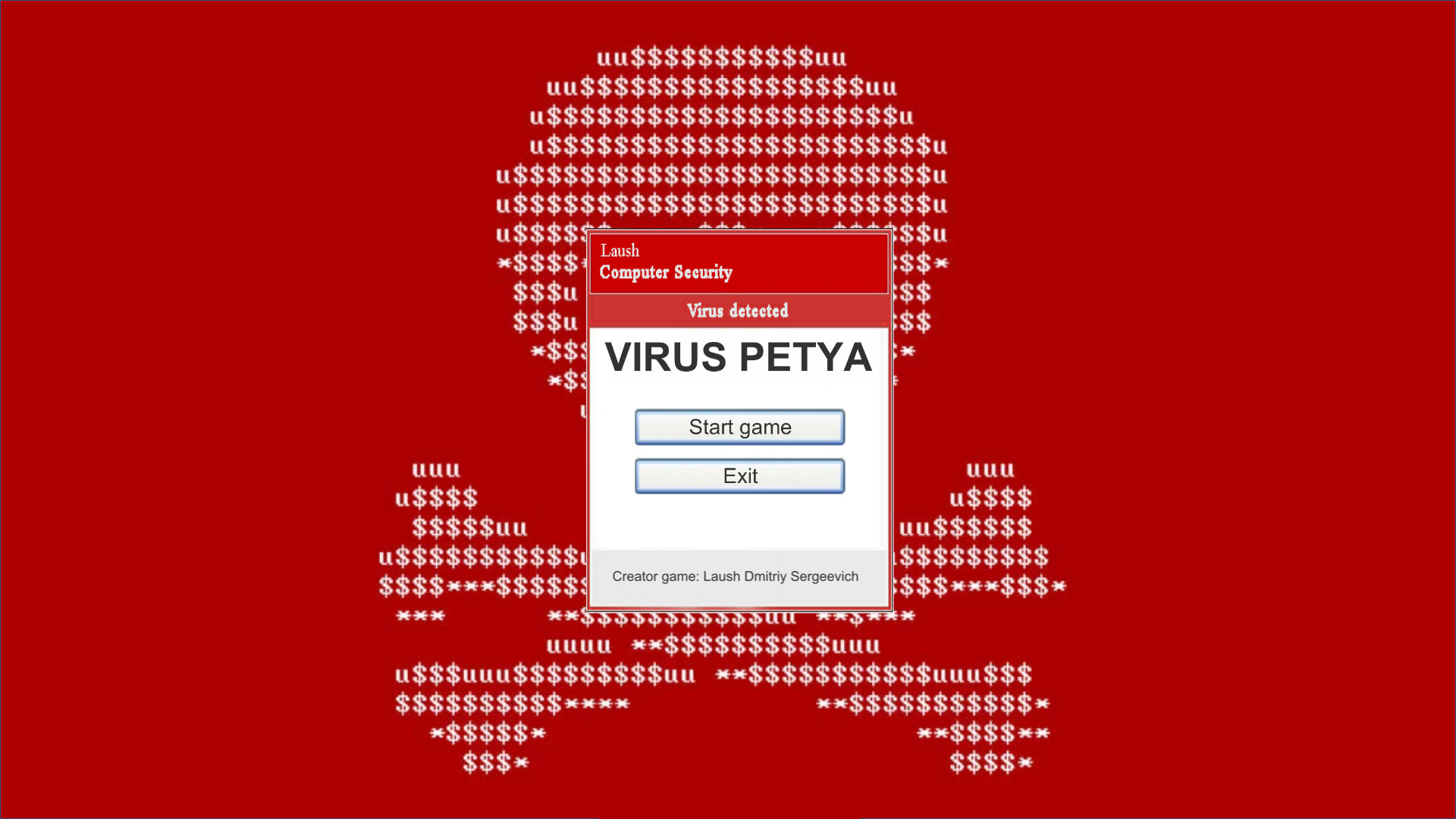 Virus Petya screenshot 2