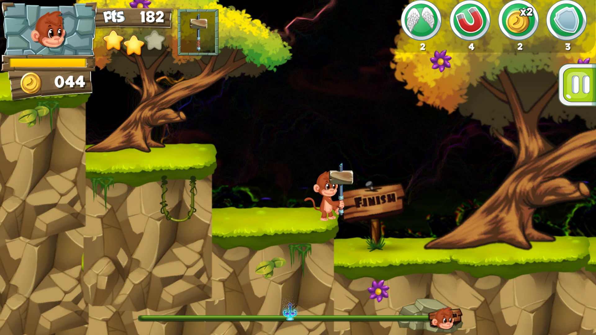Monkey Slap screenshot 1