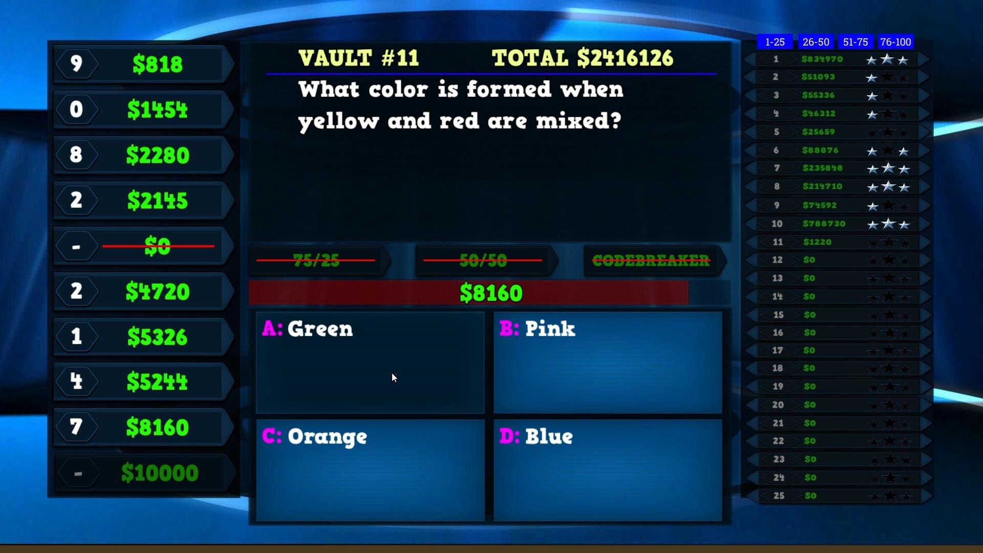 Trivia Vault: Mixed Trivia 2 screenshot 1
