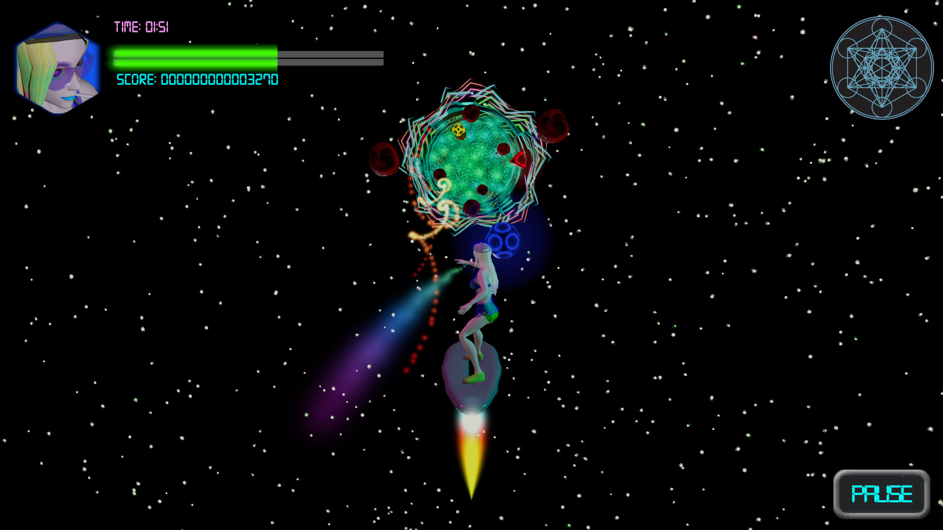 Neon Spaceboard screenshot 10