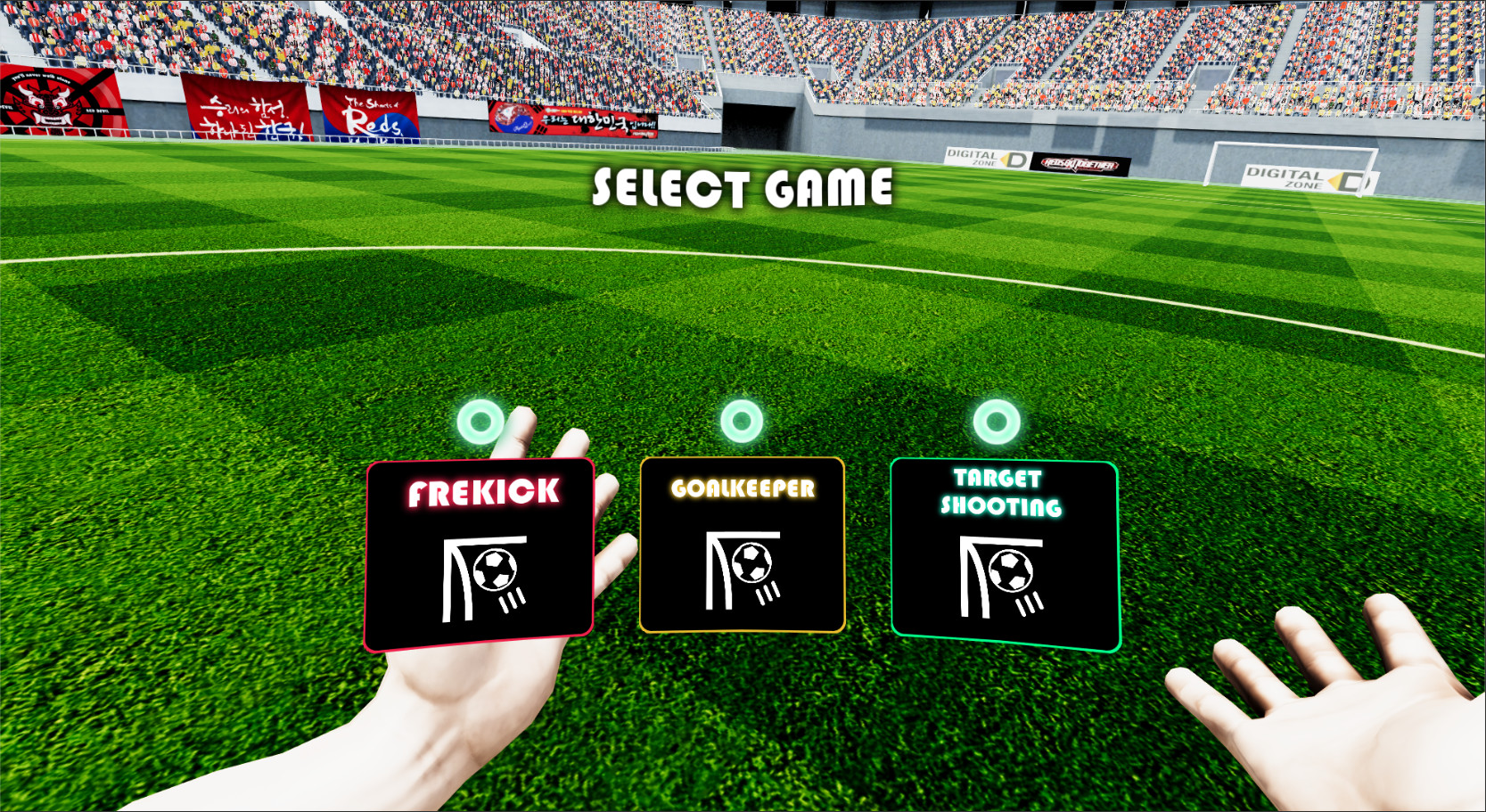 VR Soccer Training screenshot 1