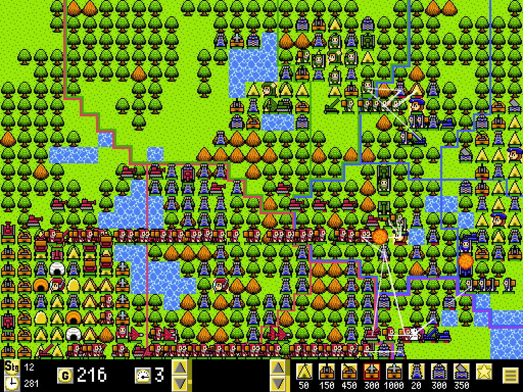 TinyWar high-speed screenshot 1