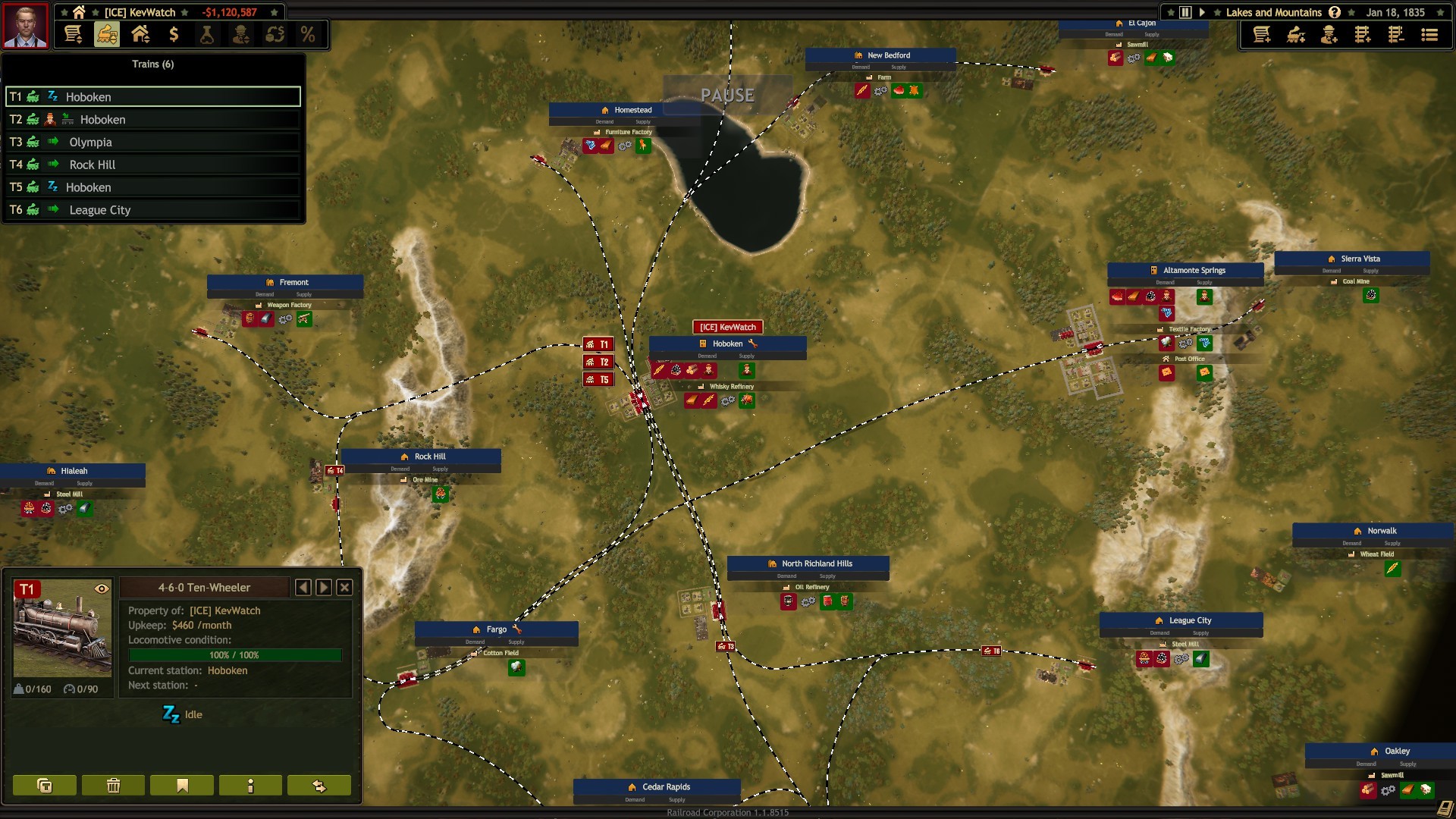 Railroad Corporation screenshot 3