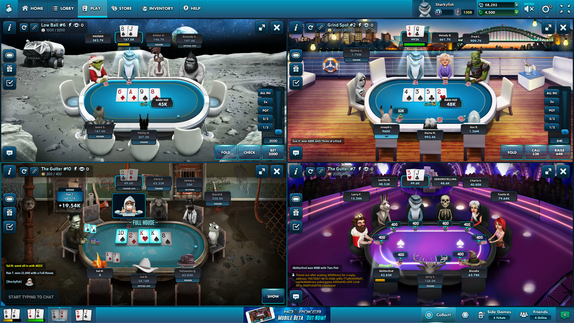 HD Poker screenshot 1