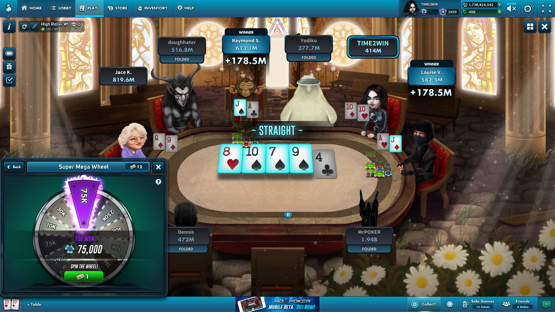 HD Poker screenshot 2