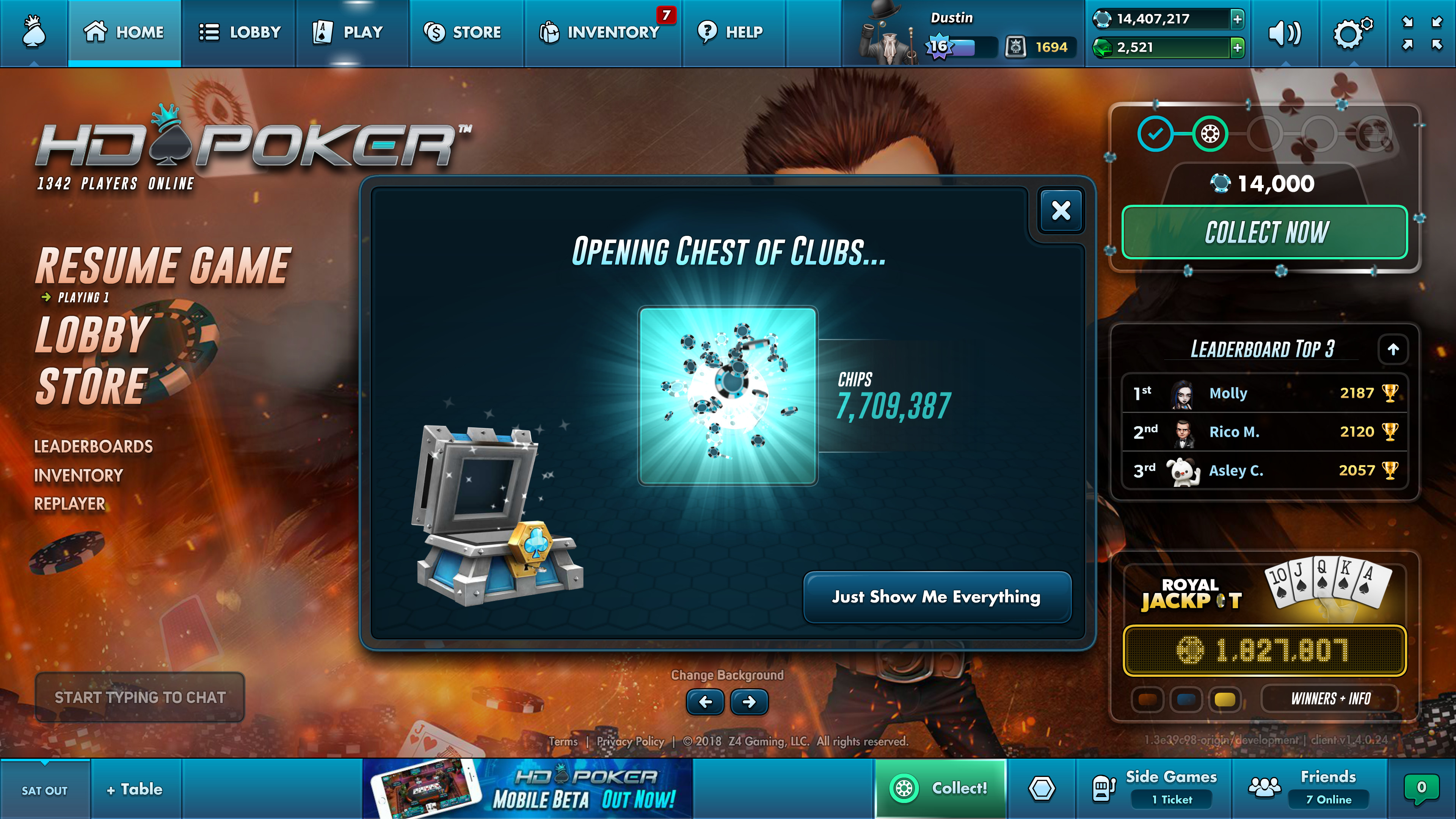 HD Poker screenshot 10