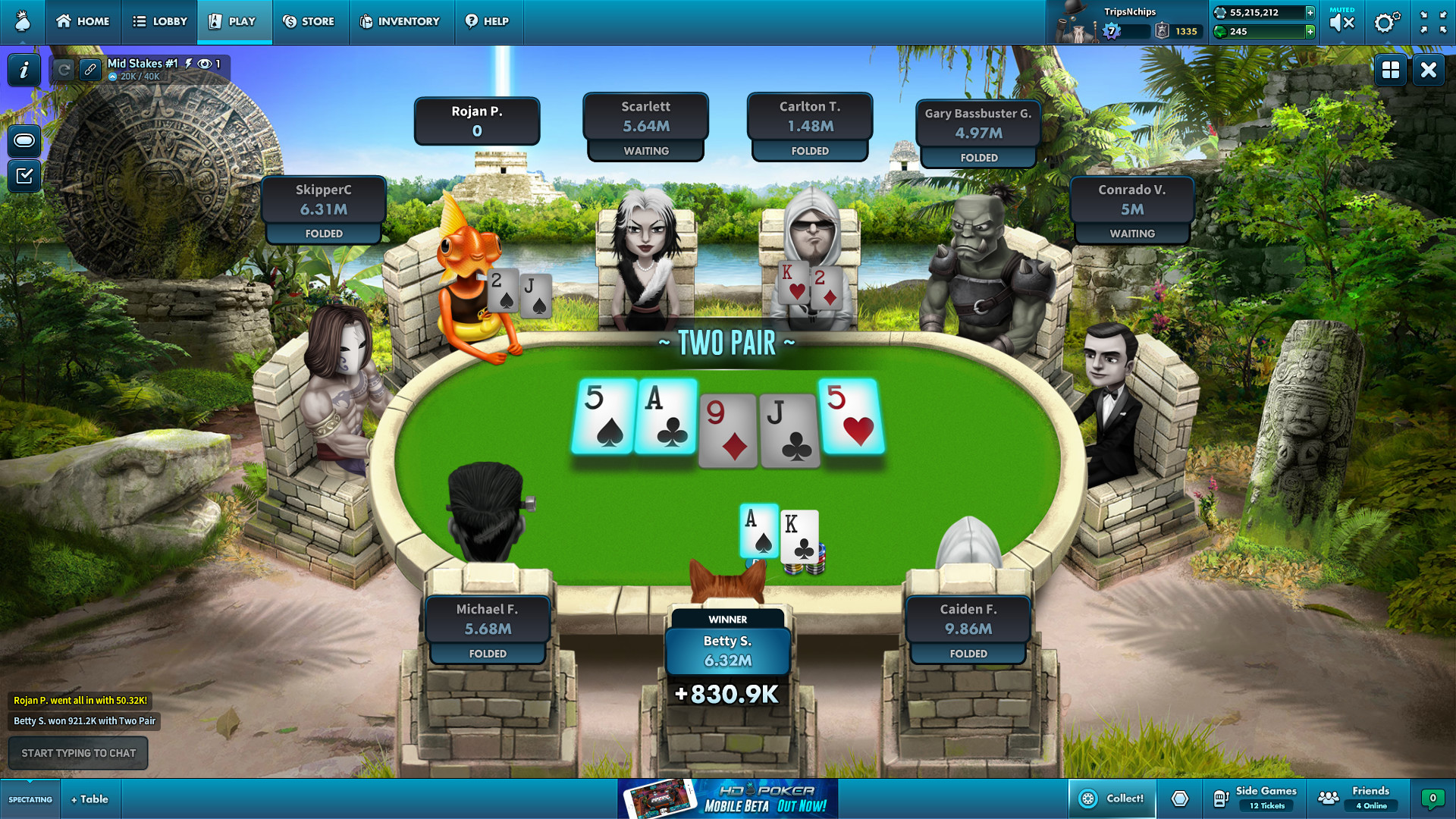 HD Poker screenshot 4