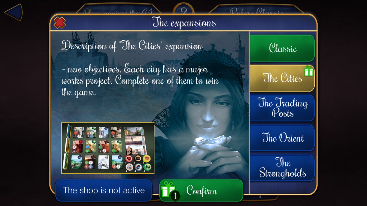 Splendor - The Cities screenshot 1