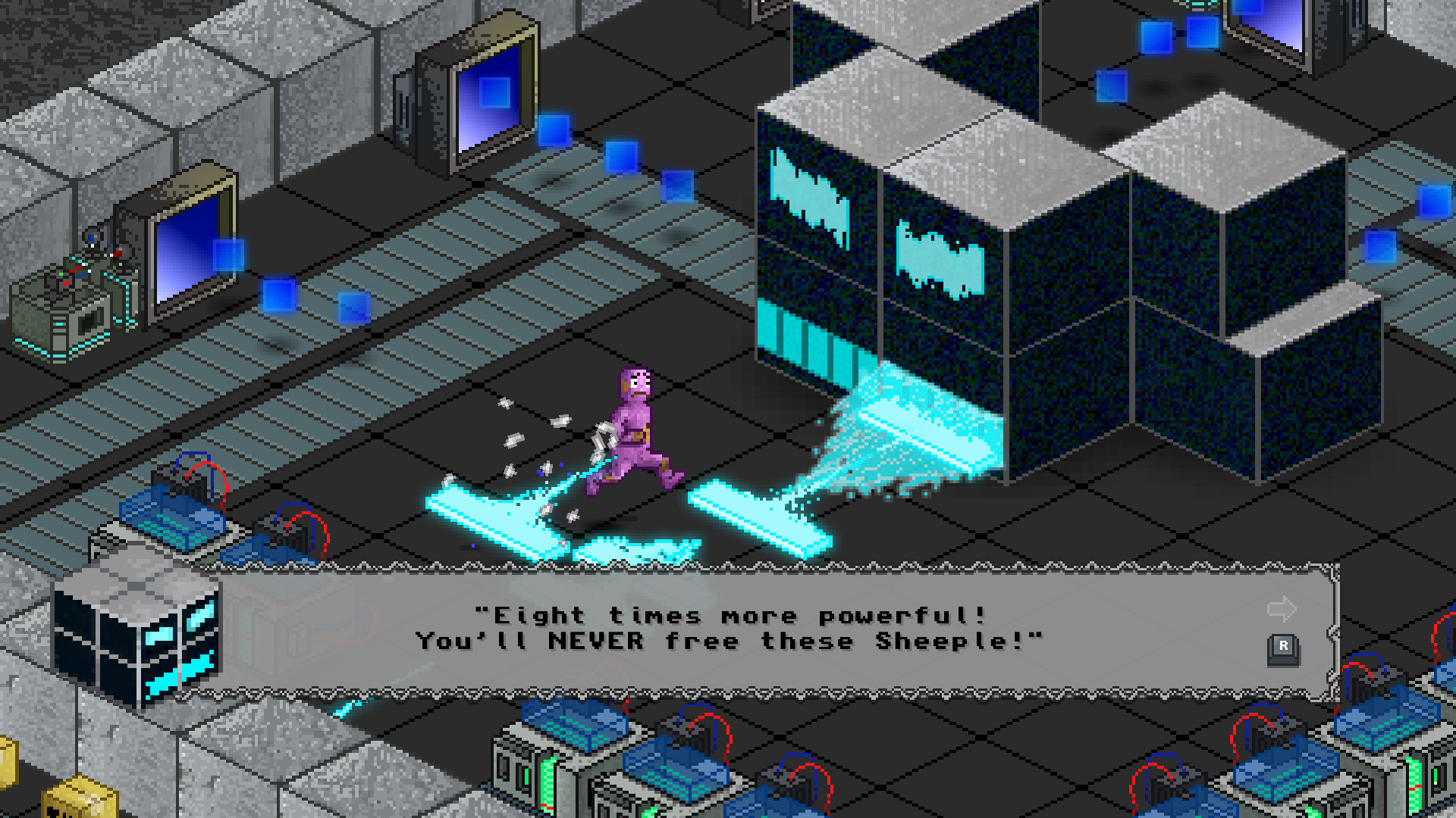 Patchman vs. Blue Squares screenshot 3