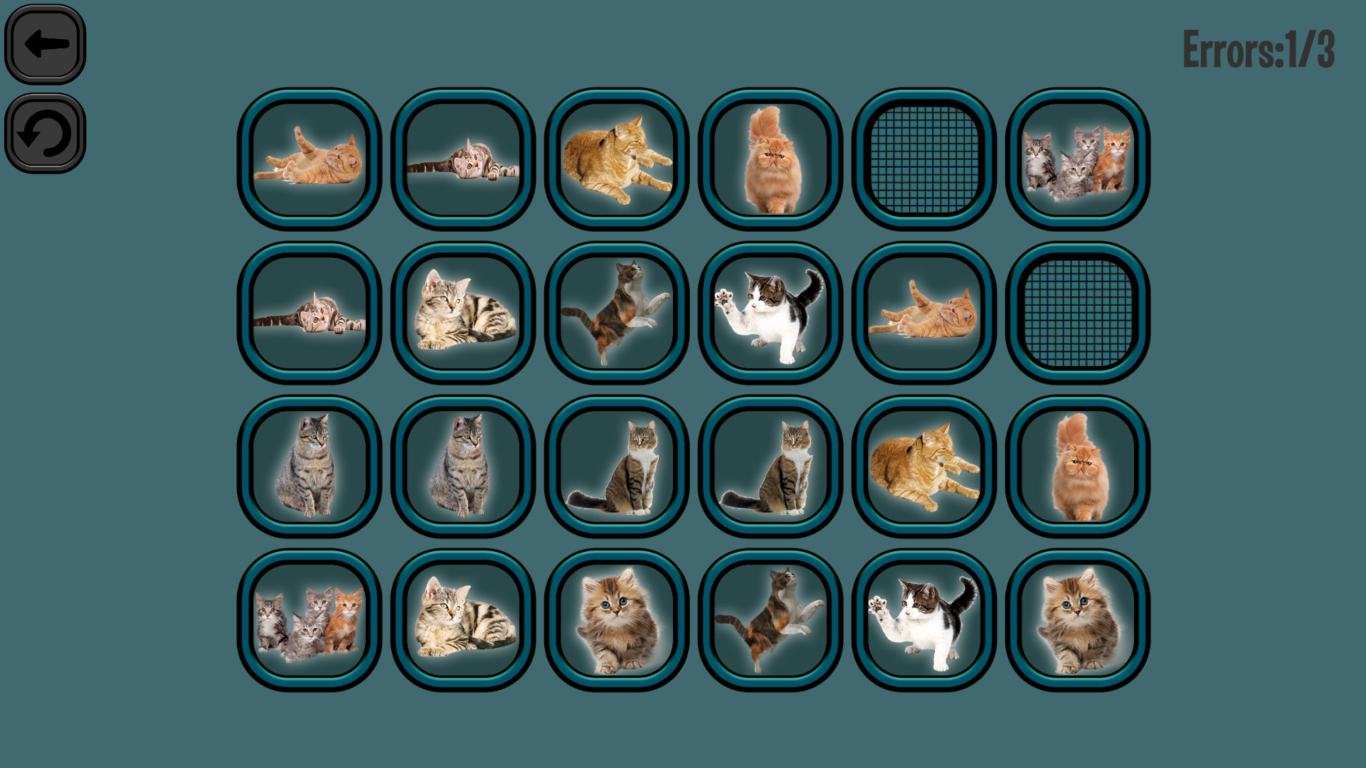 Animals Memory: Cats screenshot 3