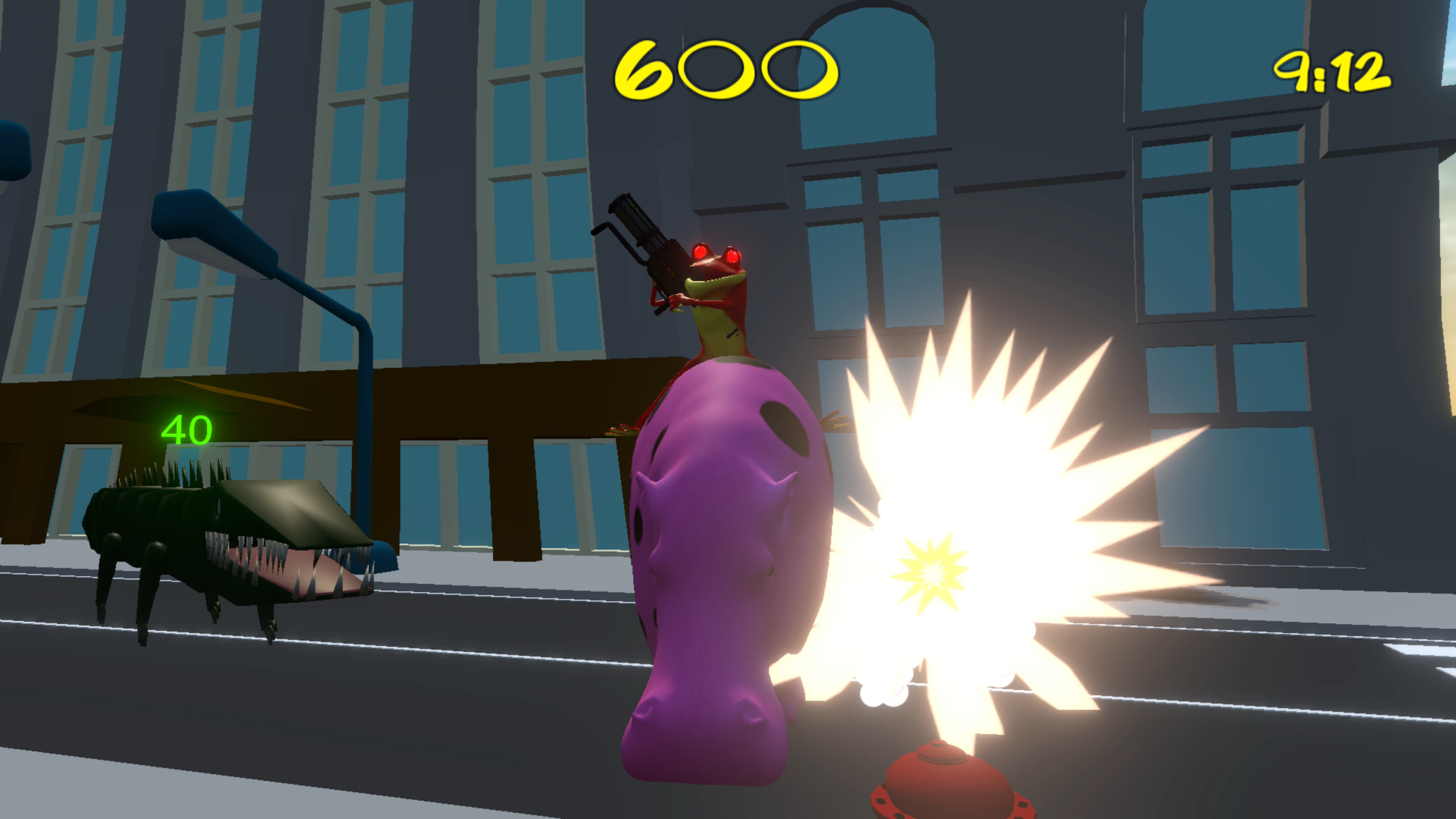 IMPOSSIBLE FIGHTER FROG screenshot 1