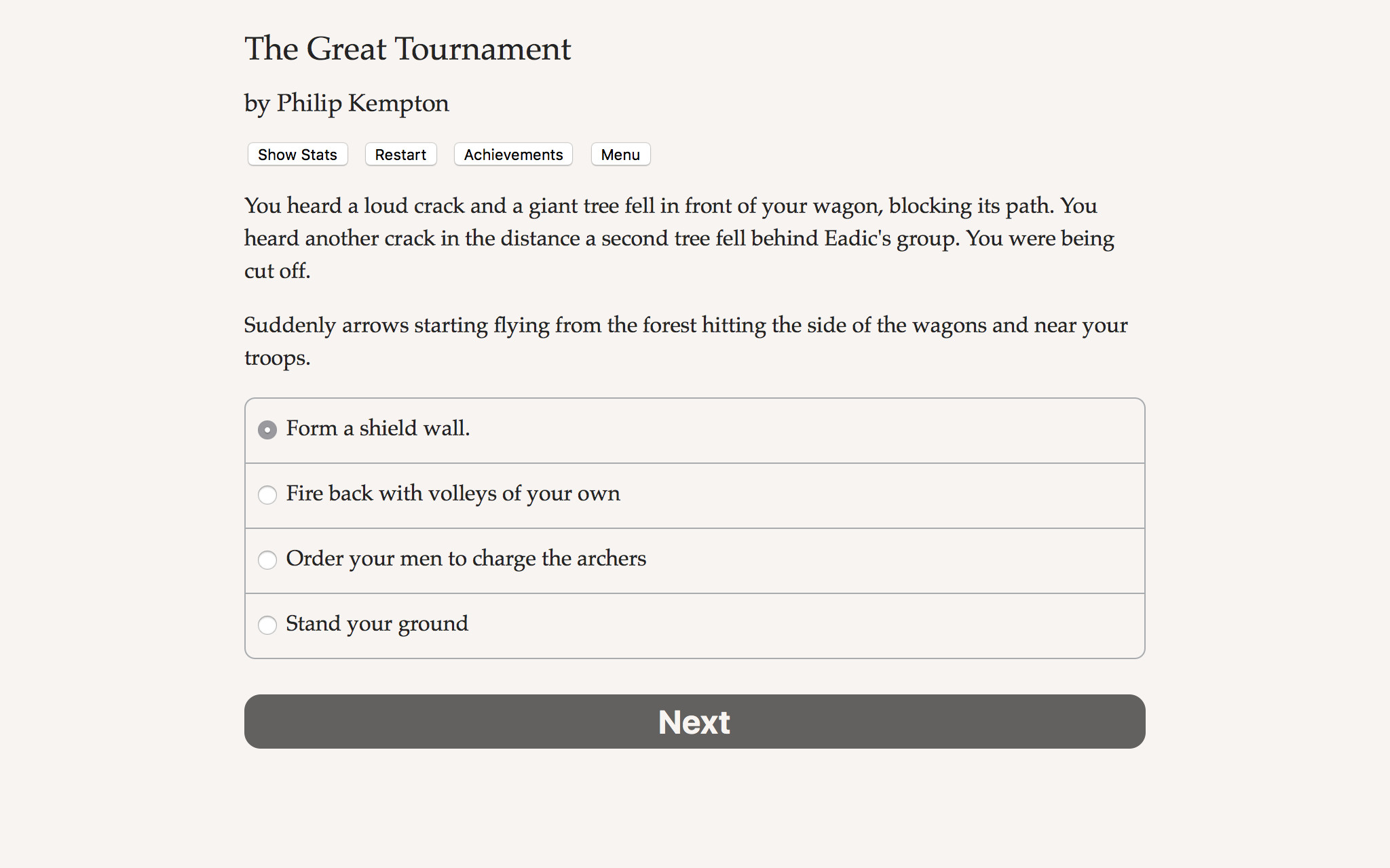 The Great Tournament screenshot 3
