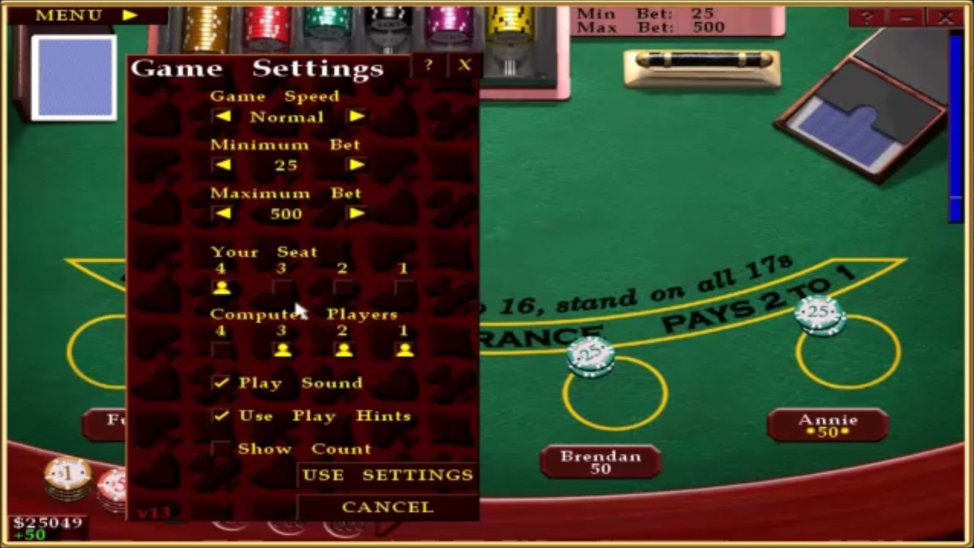 Casino Blackjack screenshot 4