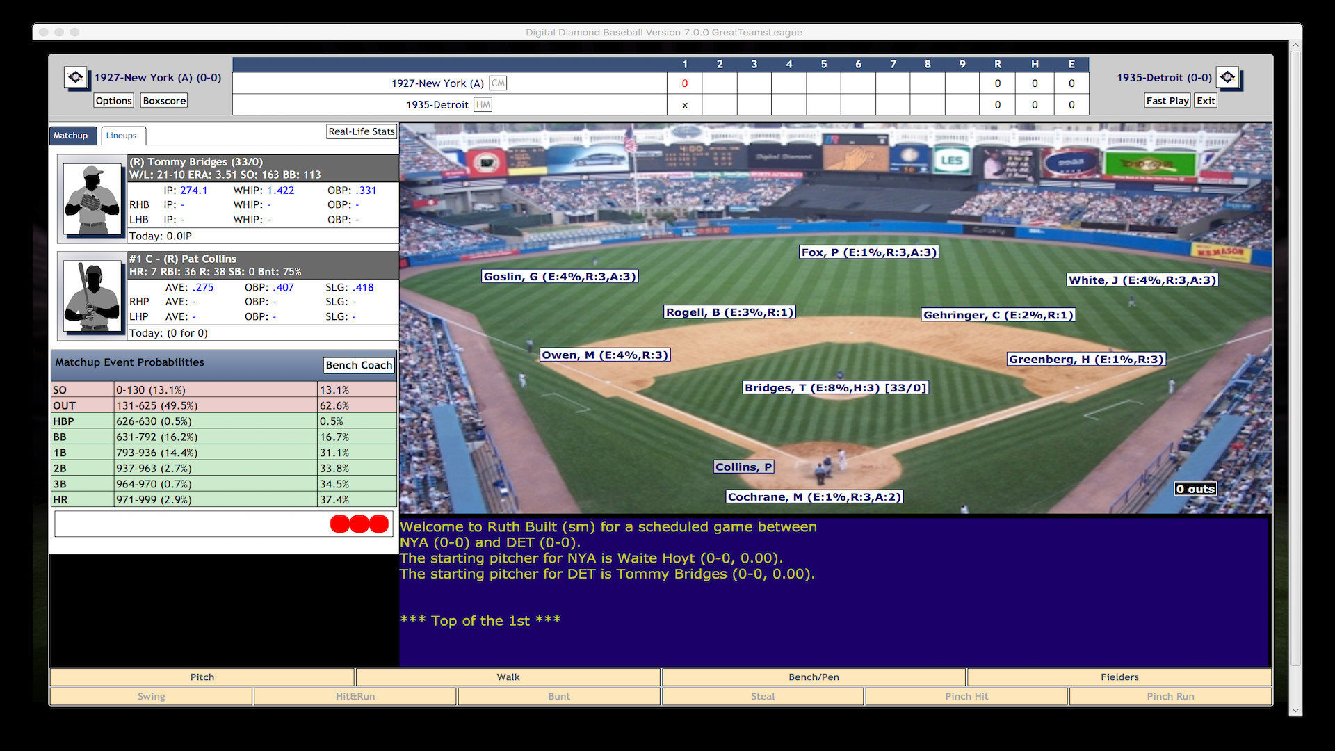 Digital Diamond Baseball V7 screenshot 6