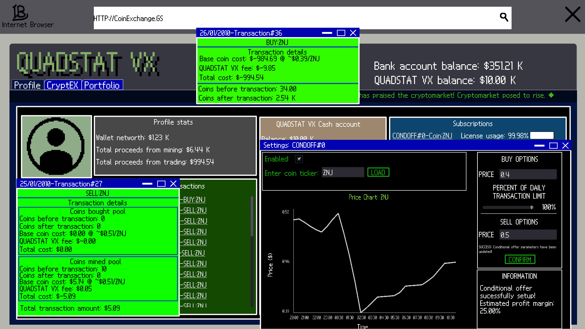 CryptoRIG screenshot 5