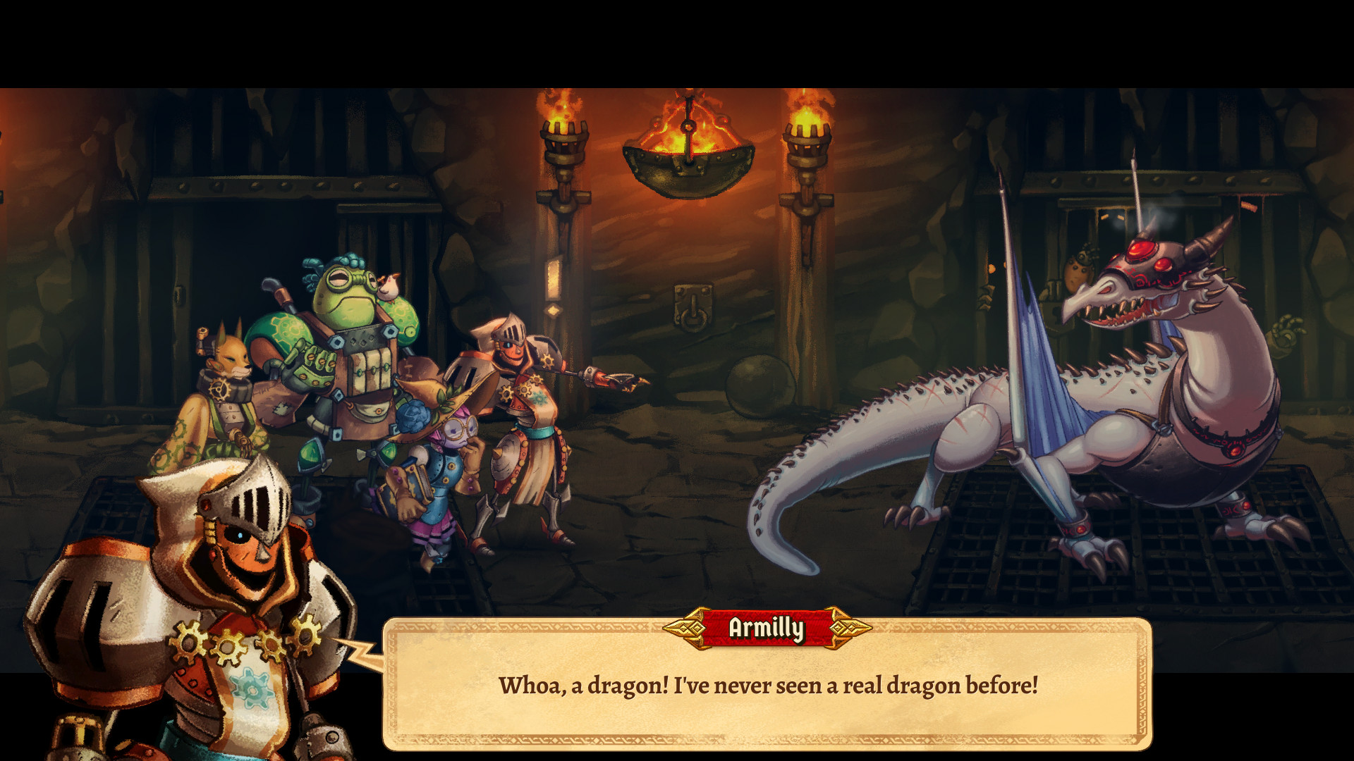 SteamWorld Quest: Hand of Gilgamech screenshot 8
