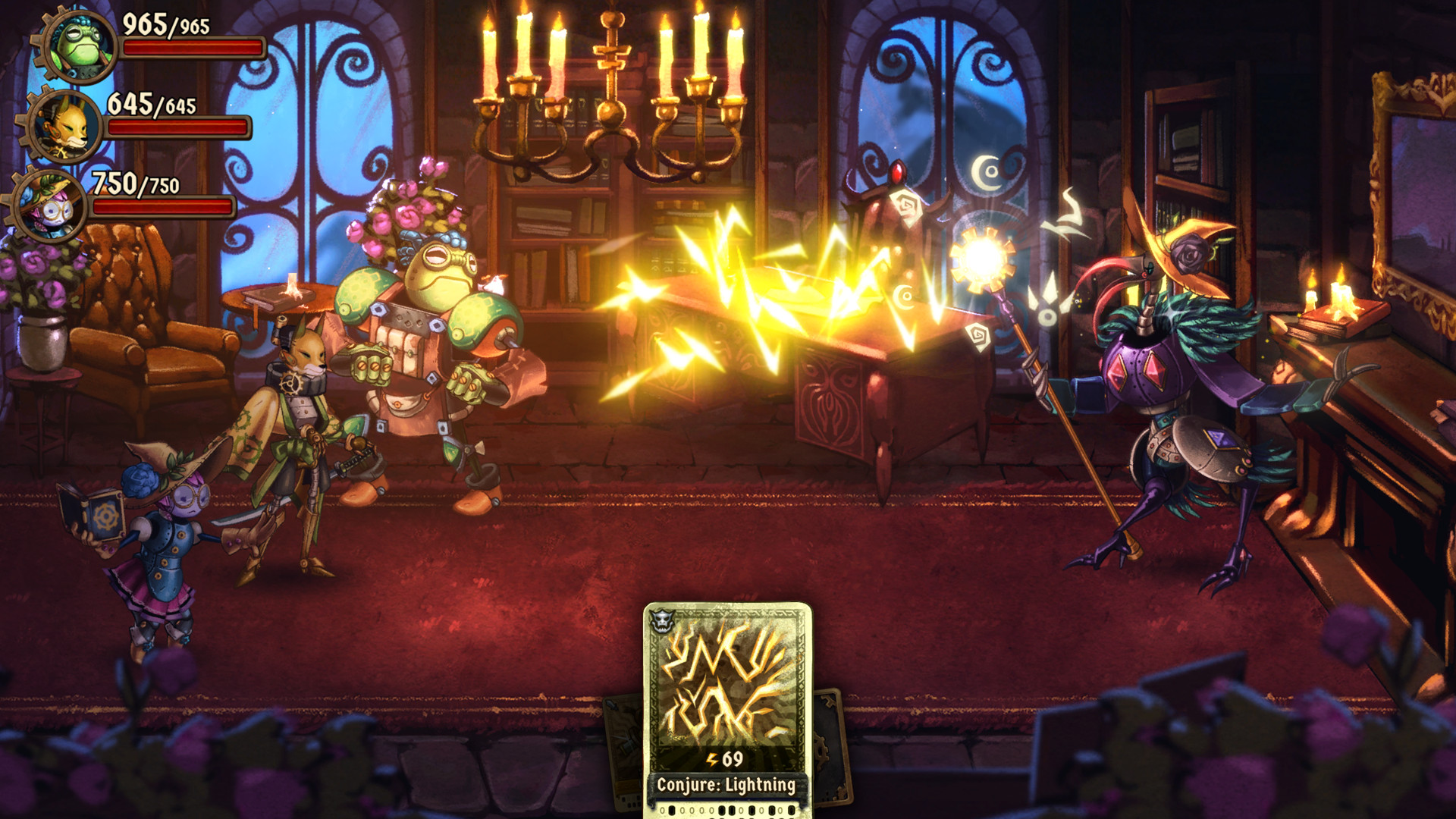 SteamWorld Quest: Hand of Gilgamech screenshot 3