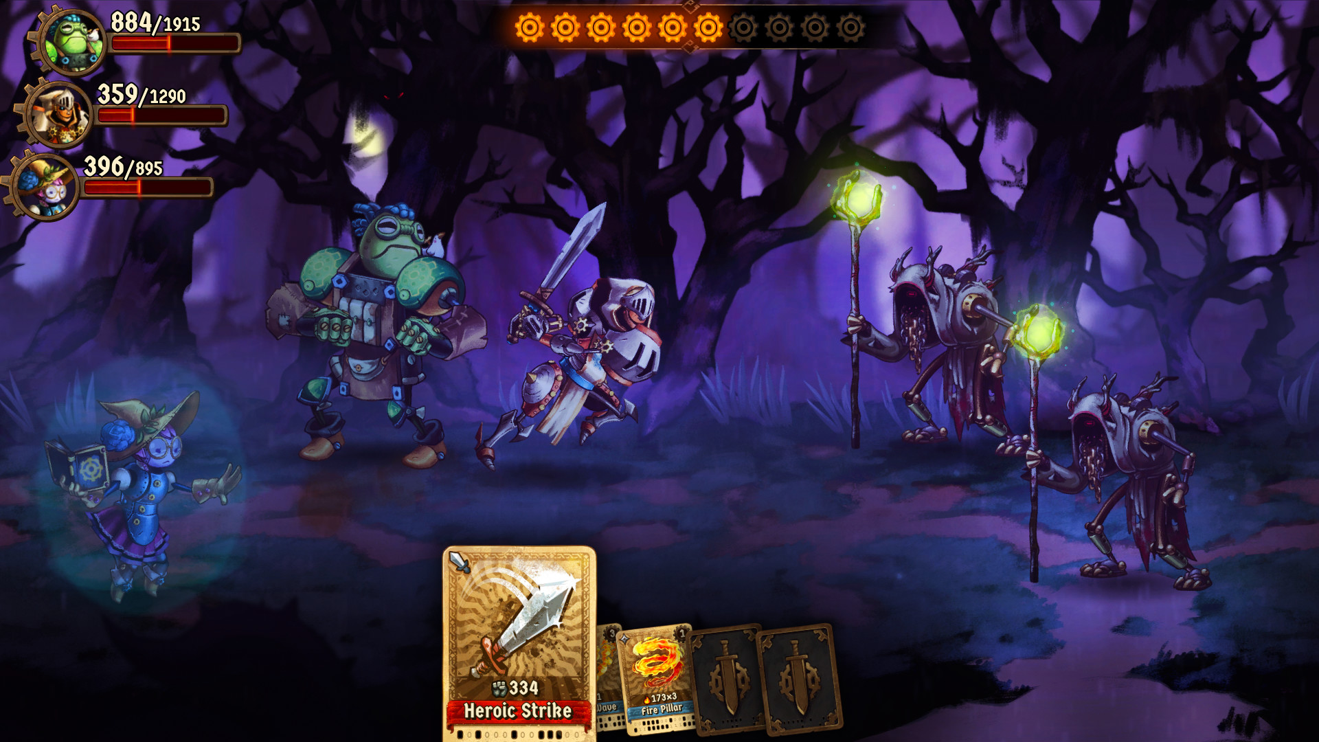 SteamWorld Quest: Hand of Gilgamech screenshot 9