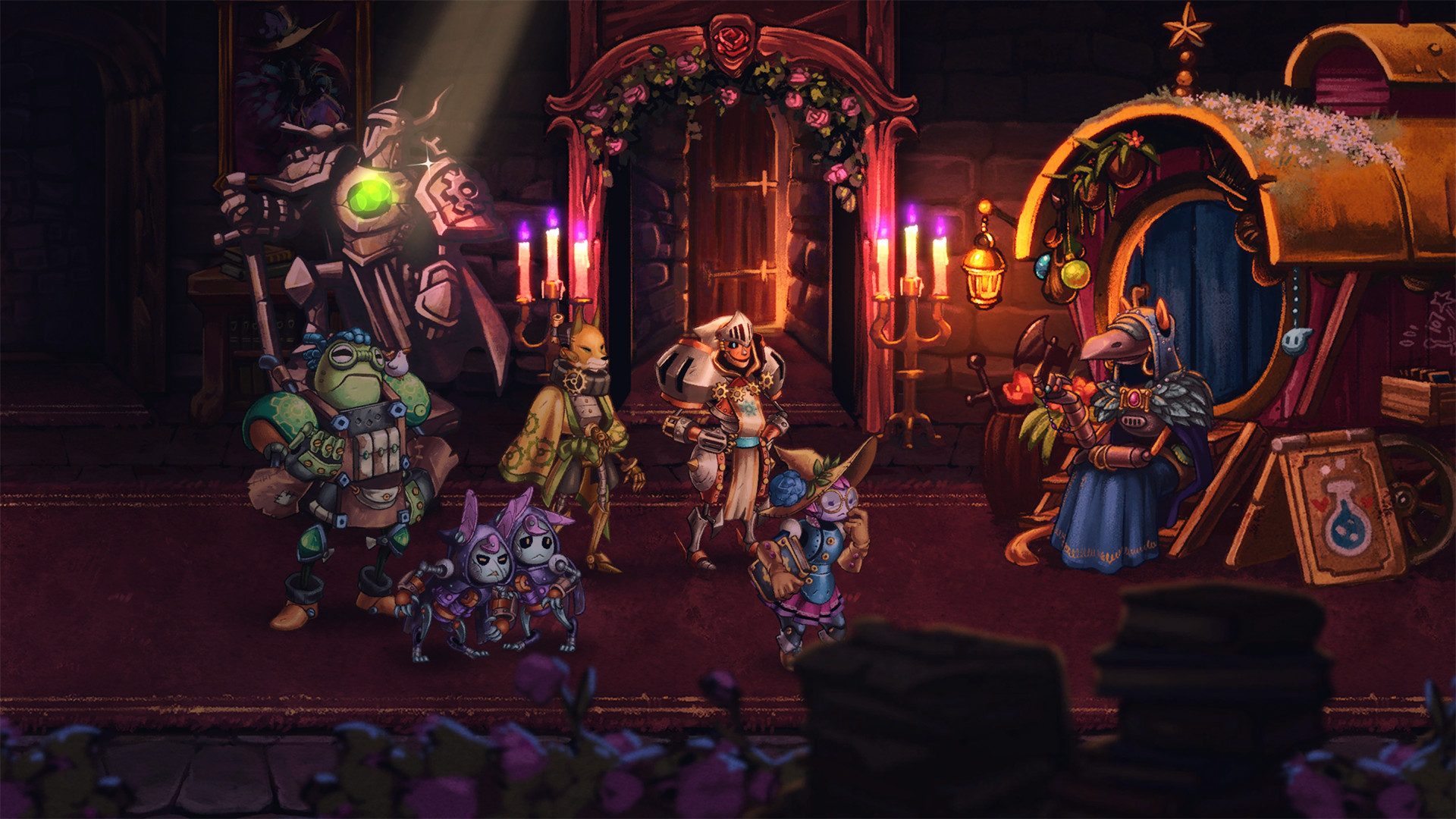 SteamWorld Quest: Hand of Gilgamech screenshot 6