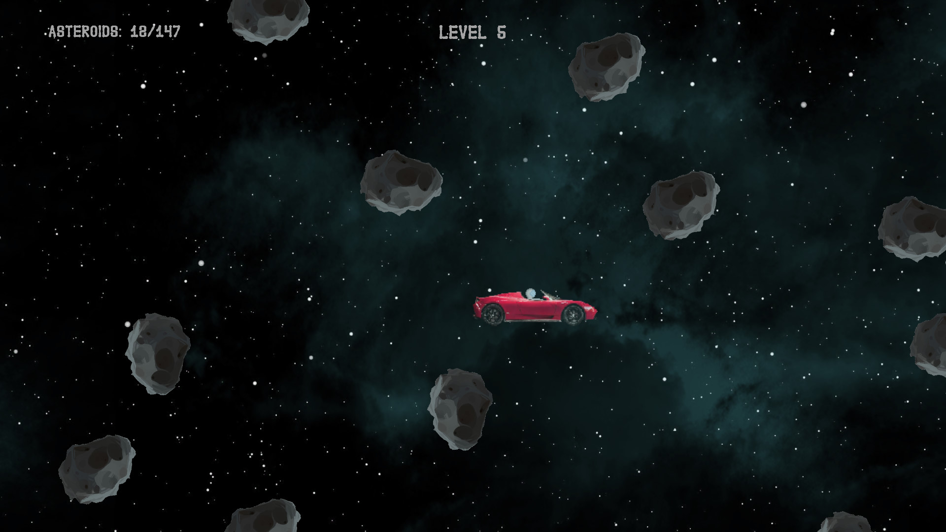 Starman in space screenshot 1