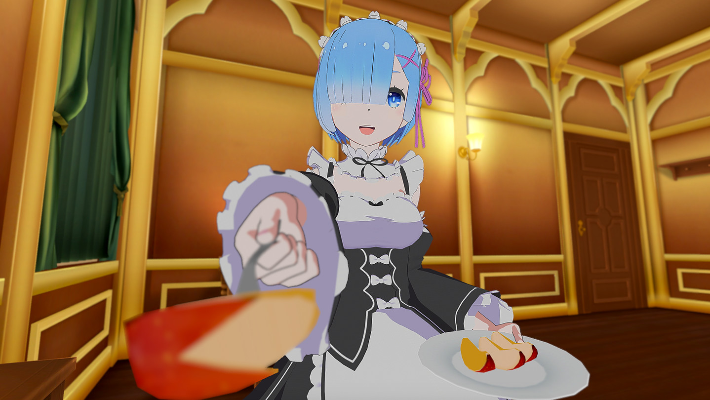 VRでレムと異世界生活-膝枕&添寝編 screenshot 5