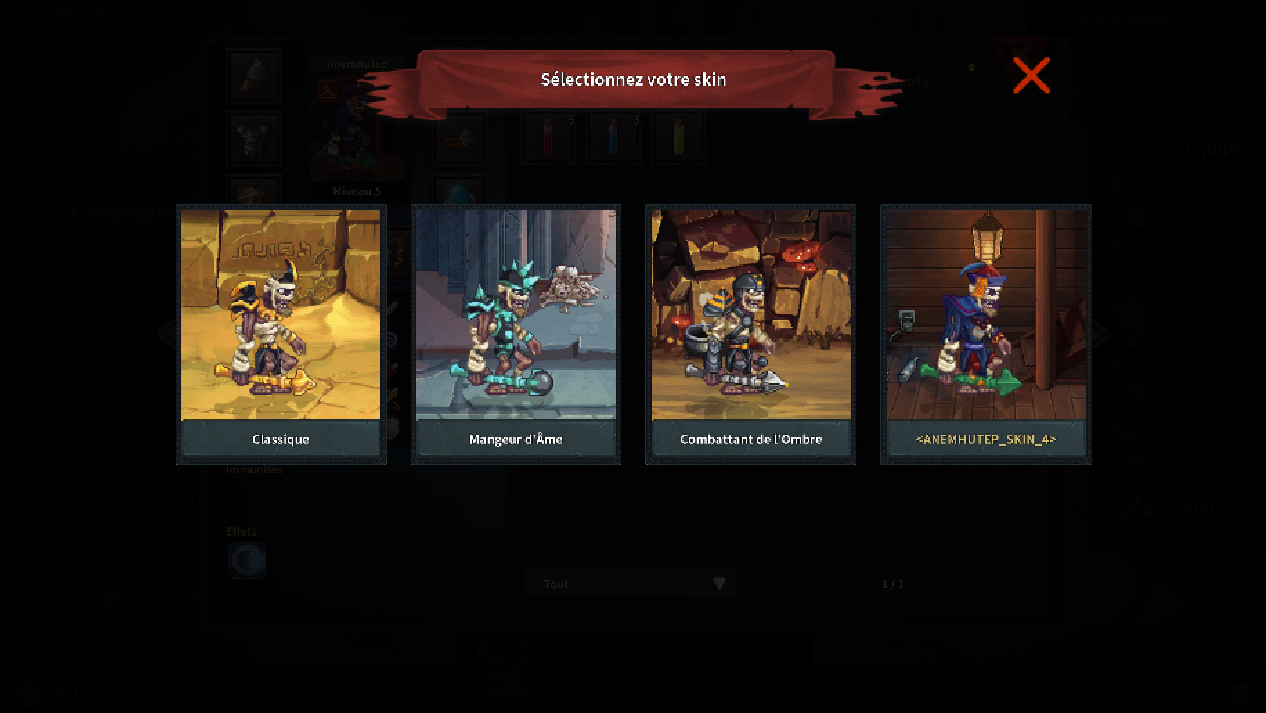 Dungeon Rushers - Tang Dynasty Skins Pack screenshot 3