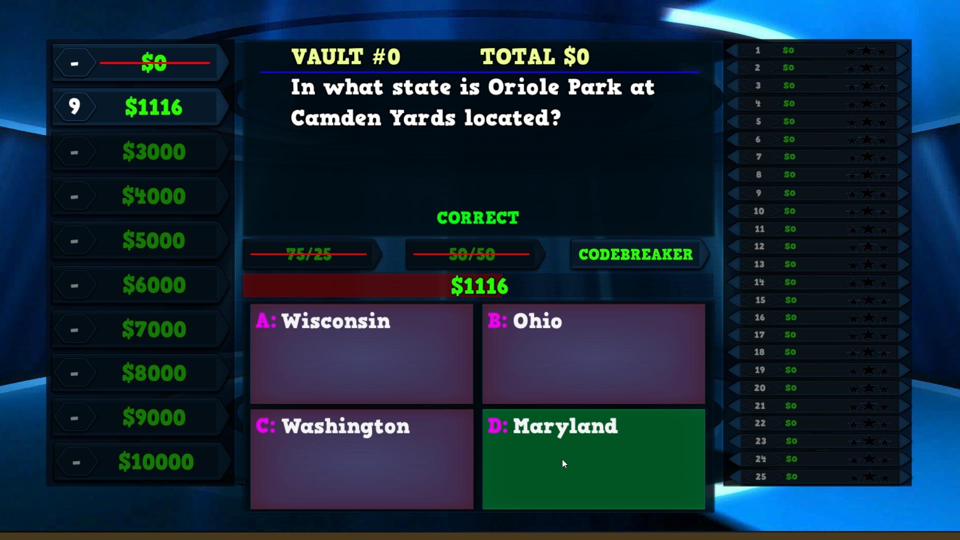 Trivia Vault Baseball Trivia screenshot 1