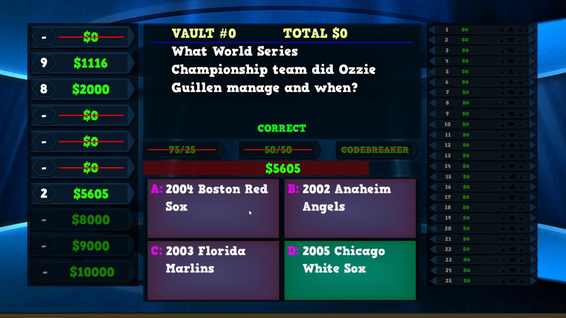 Trivia Vault Baseball Trivia screenshot 2