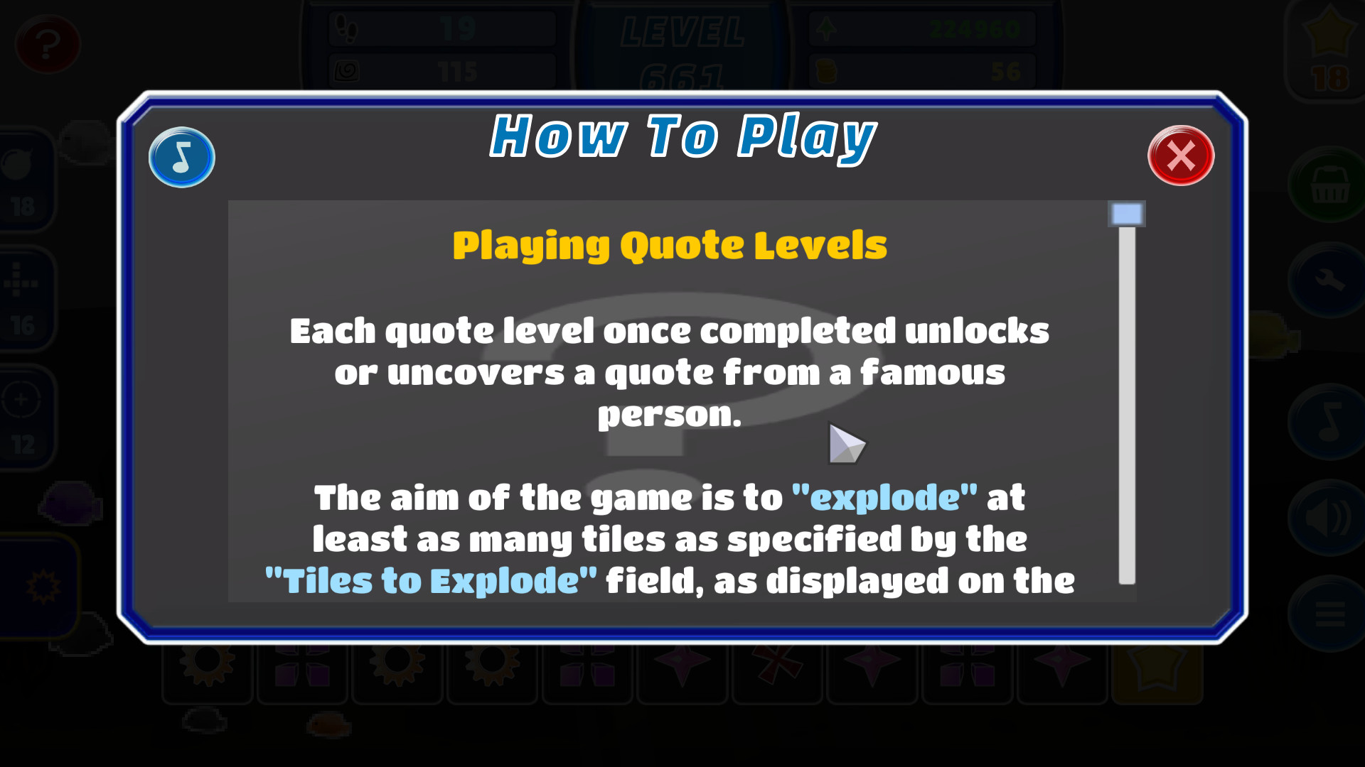Quotes Quest - Match 3 screenshot 13