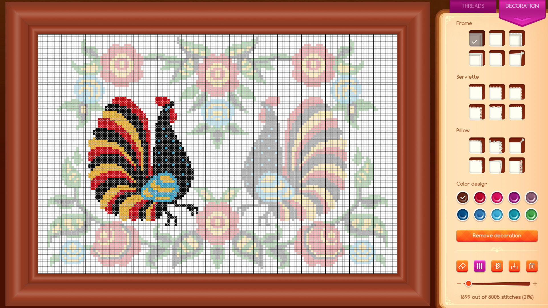 Cross-Stitch Puzzle screenshot 3
