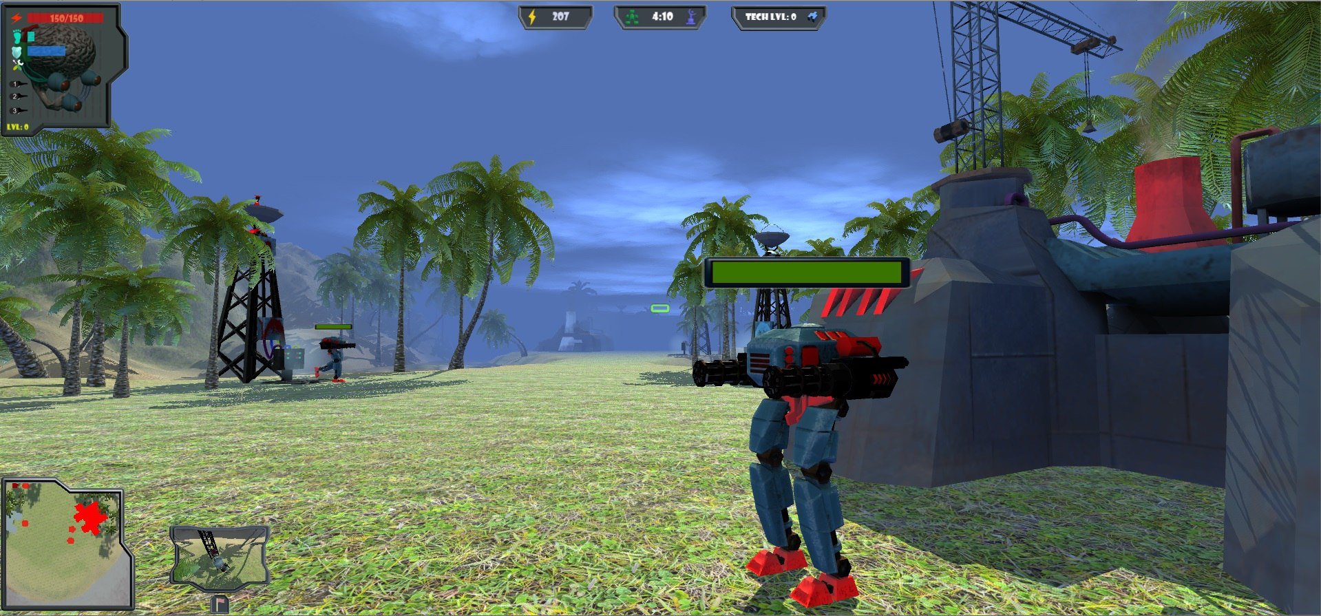 RoboWorlD tactics screenshot 1