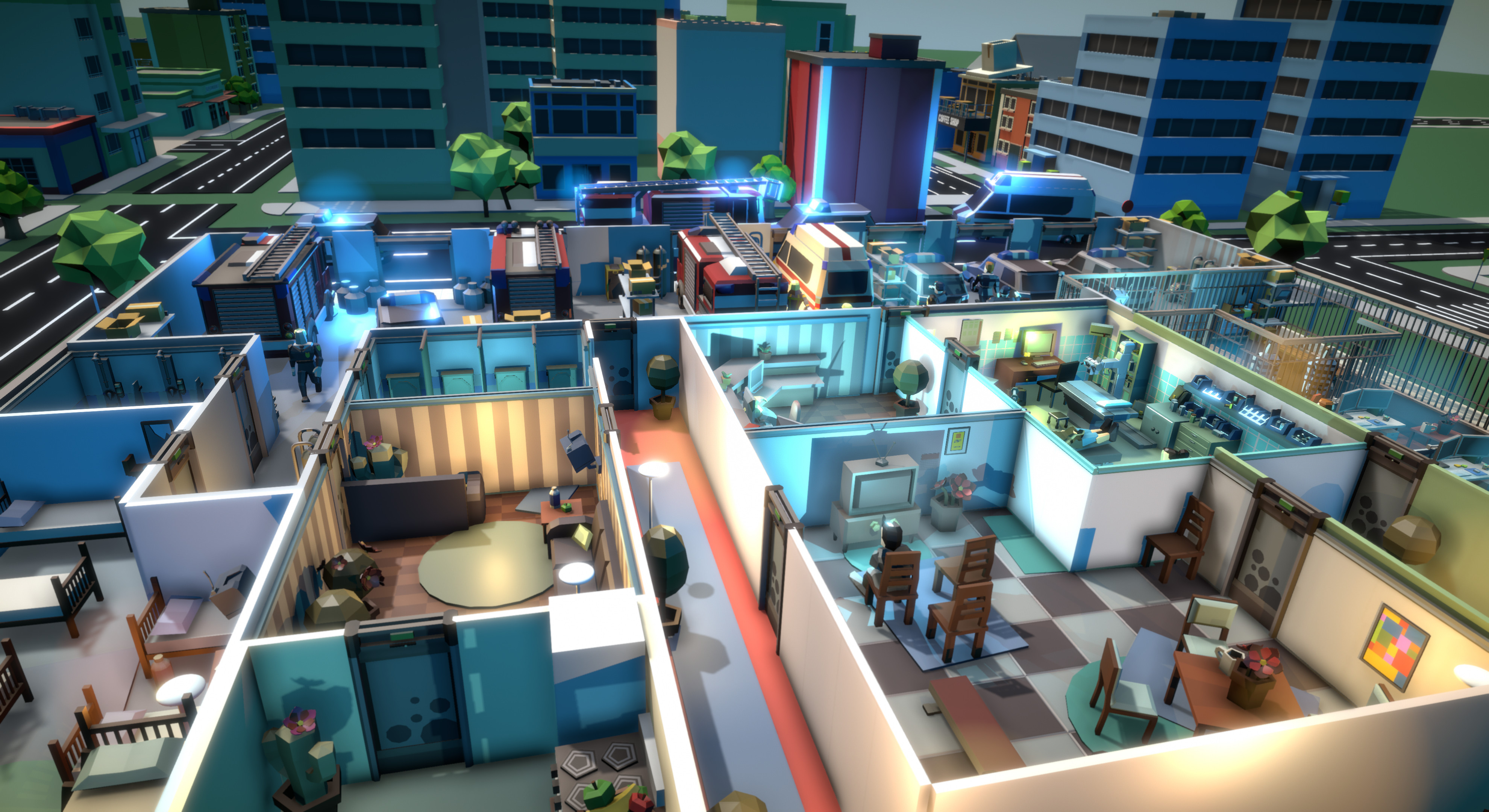 Rescue HQ - The Tycoon screenshot 2