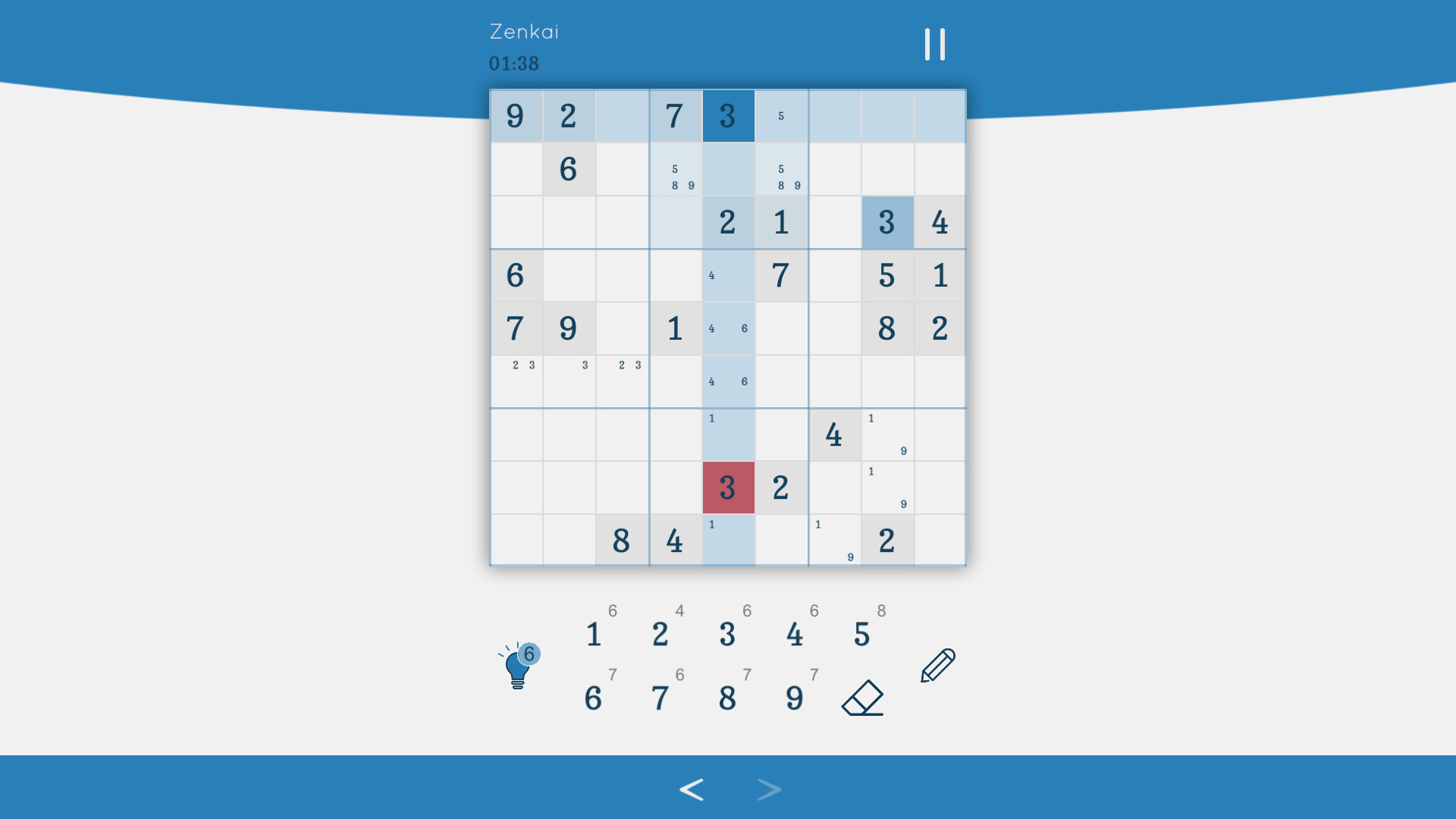 Sudoku Zenkai screenshot 3