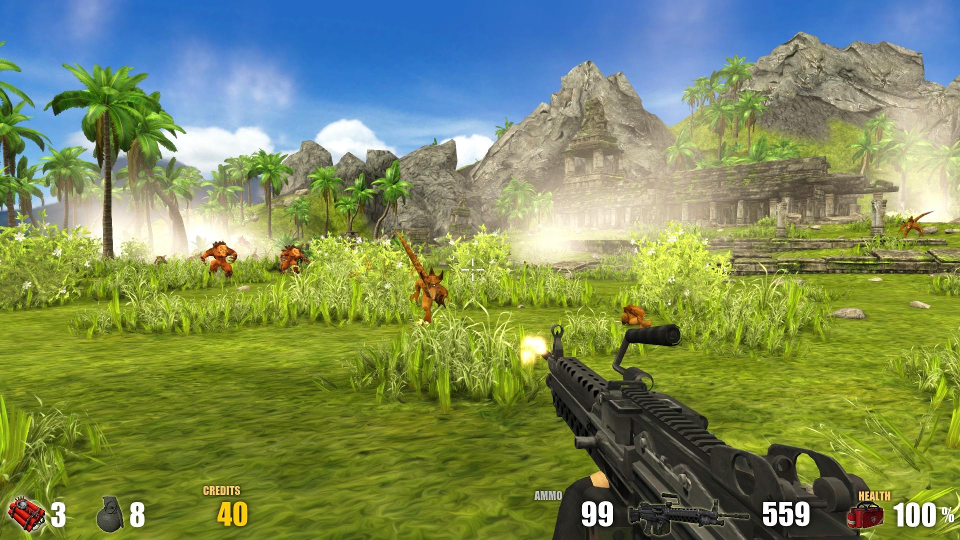 Action Alien: Tropical Mayhem screenshot 8