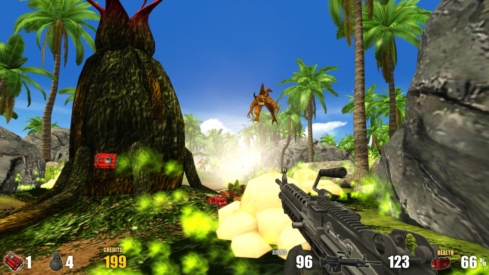 Action Alien: Tropical Mayhem screenshot 4