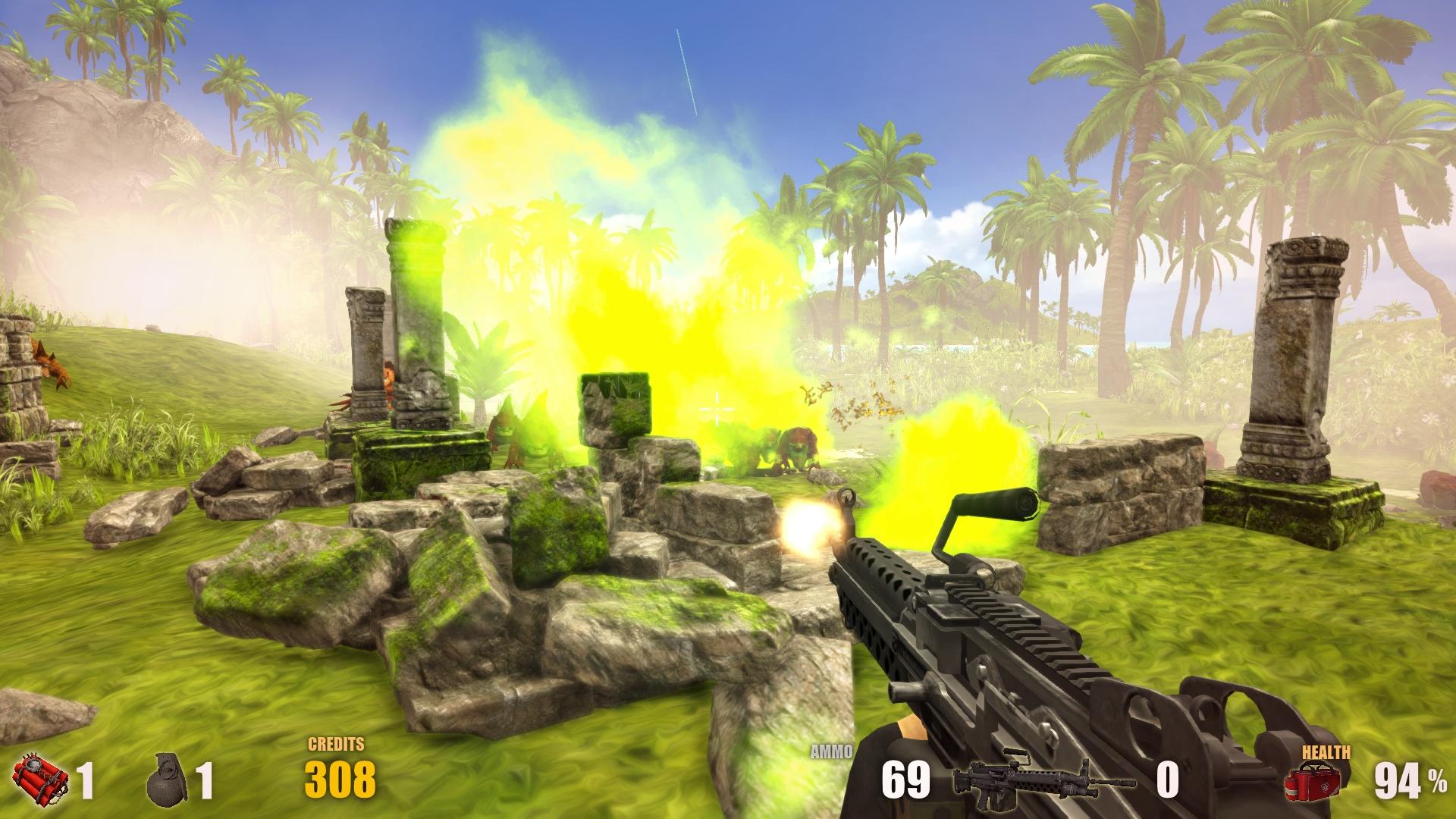 Action Alien: Tropical Mayhem screenshot 11