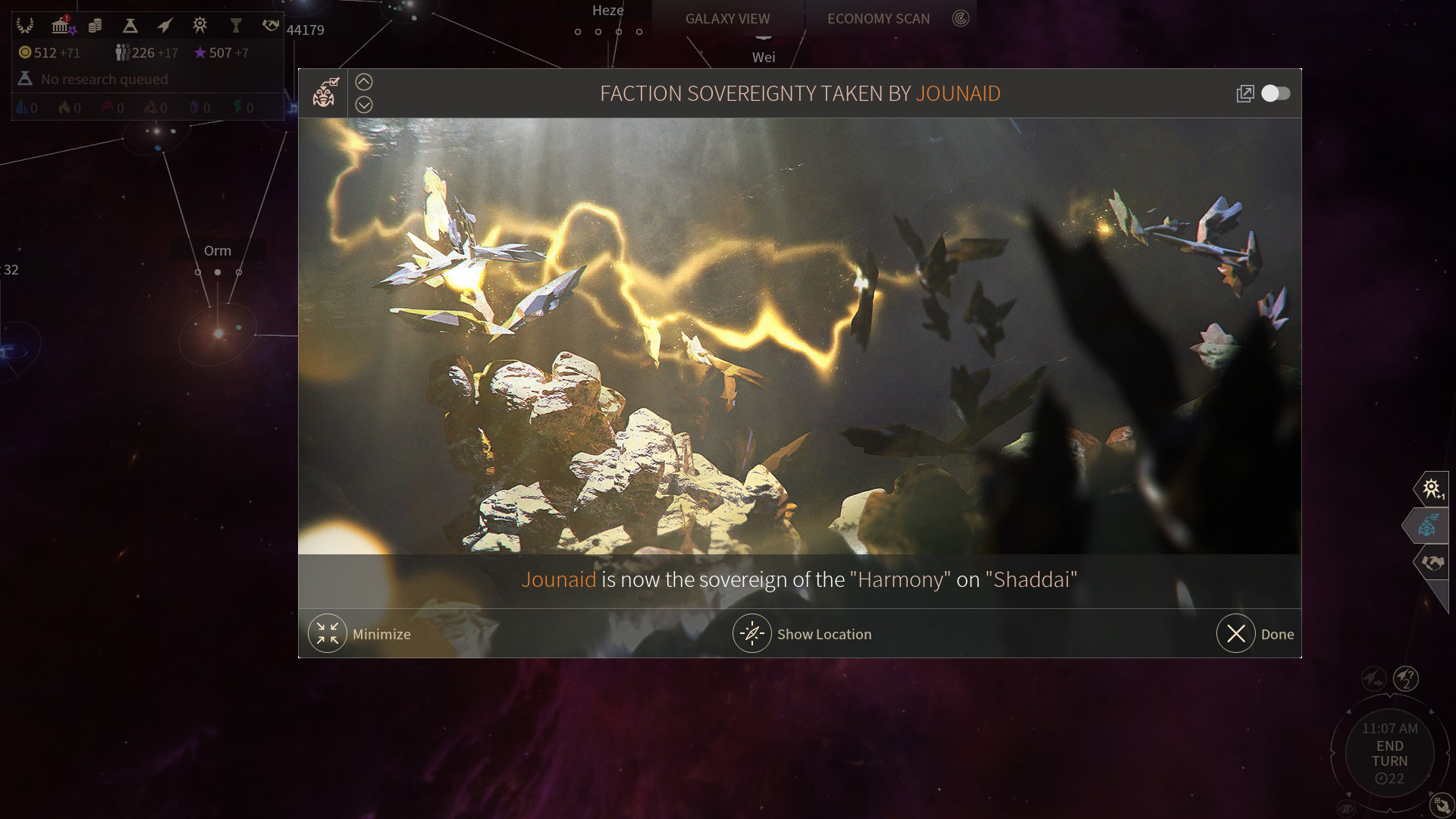 ENDLESS Space™ 2 - Lost Symphony screenshot 3
