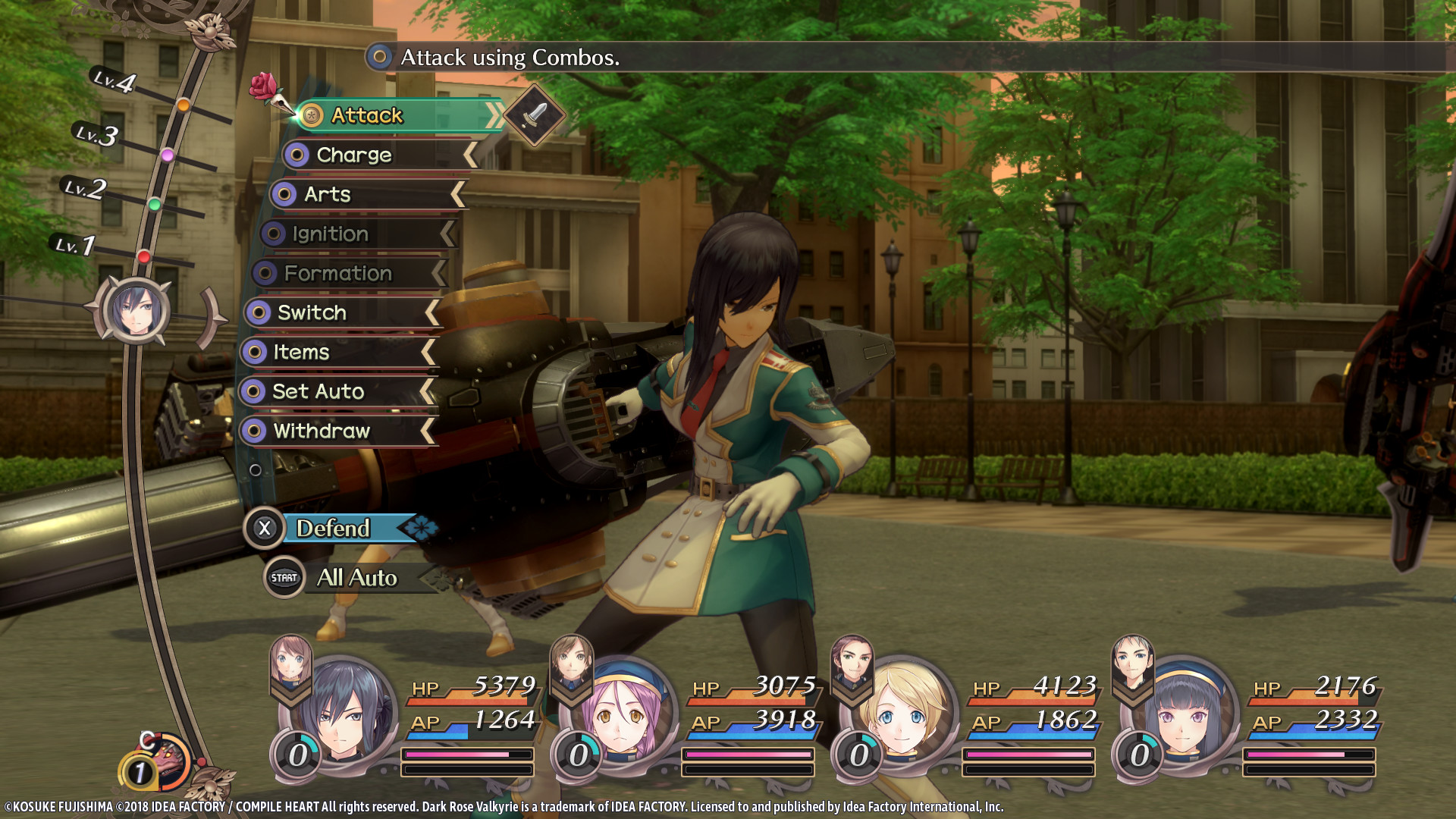 Dark Rose Valkyrie: Special Enlistment [Miyako Osatani] Addition Pack screenshot 2