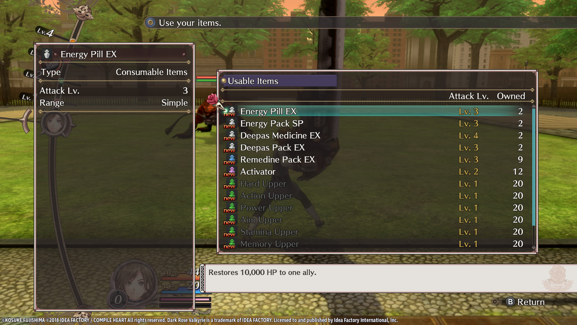 Dark Rose Valkyrie: ACID Special Provision Pack Set screenshot 6