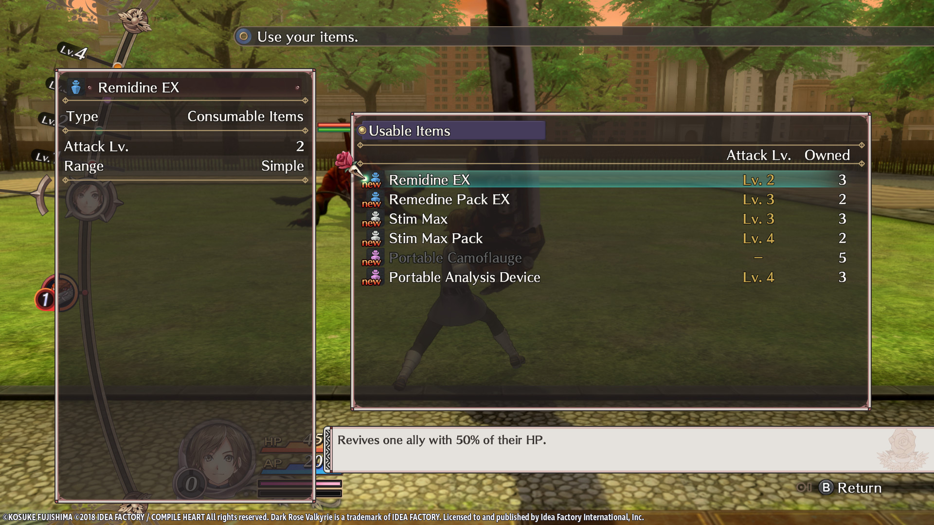 Dark Rose Valkyrie: Amusement Variety Set screenshot 2