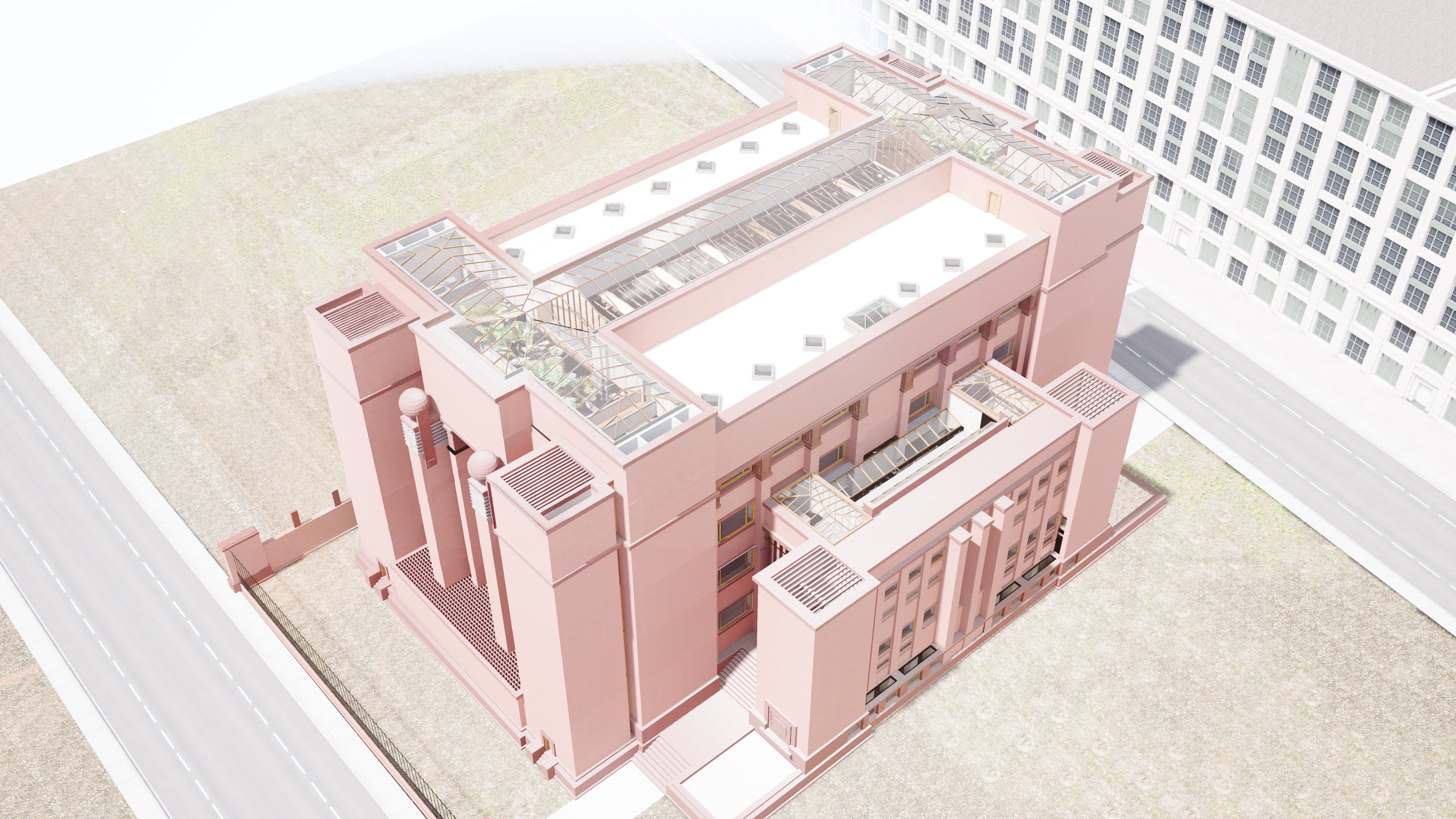 Larkin building by Frank Lloyd Wright screenshot 2