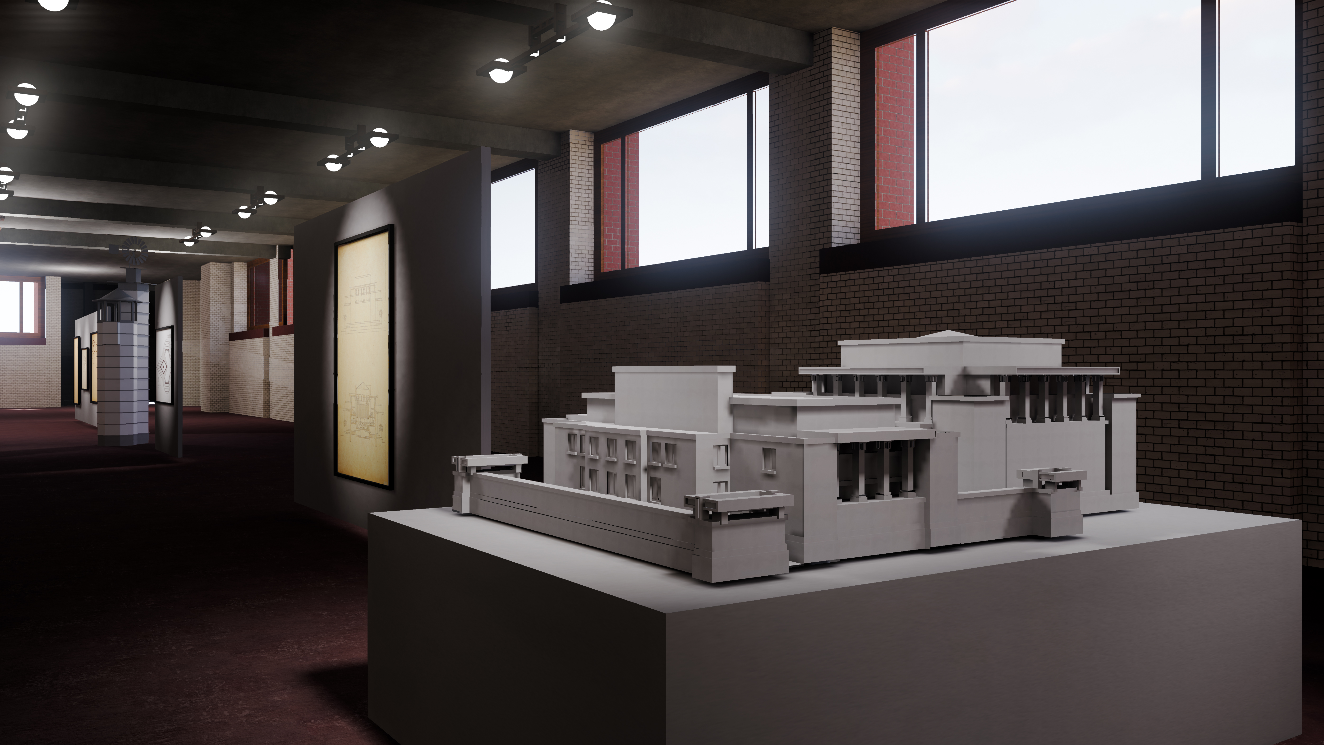 Larkin building by Frank Lloyd Wright screenshot 8