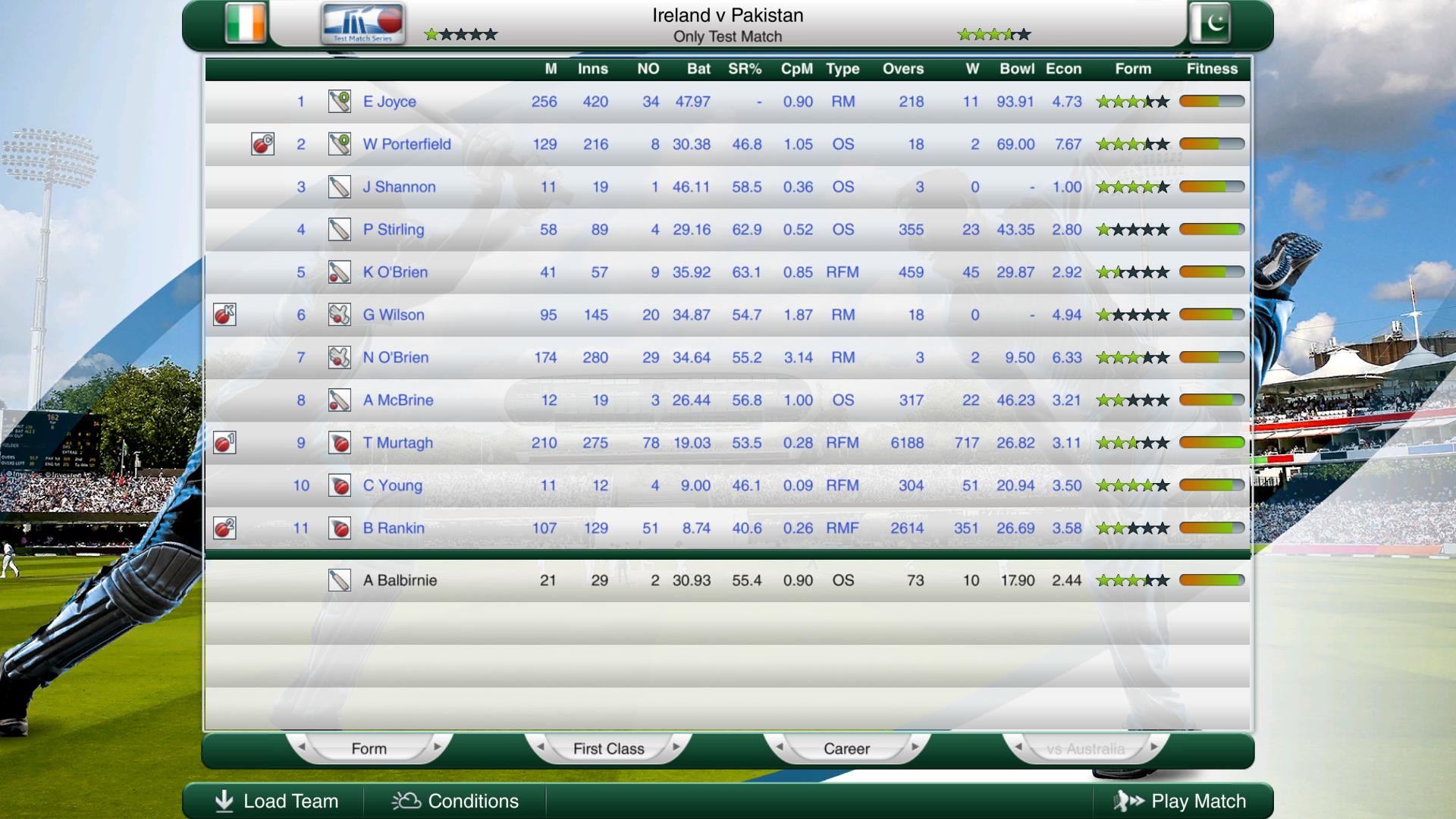 Cricket Captain 2018 screenshot 19