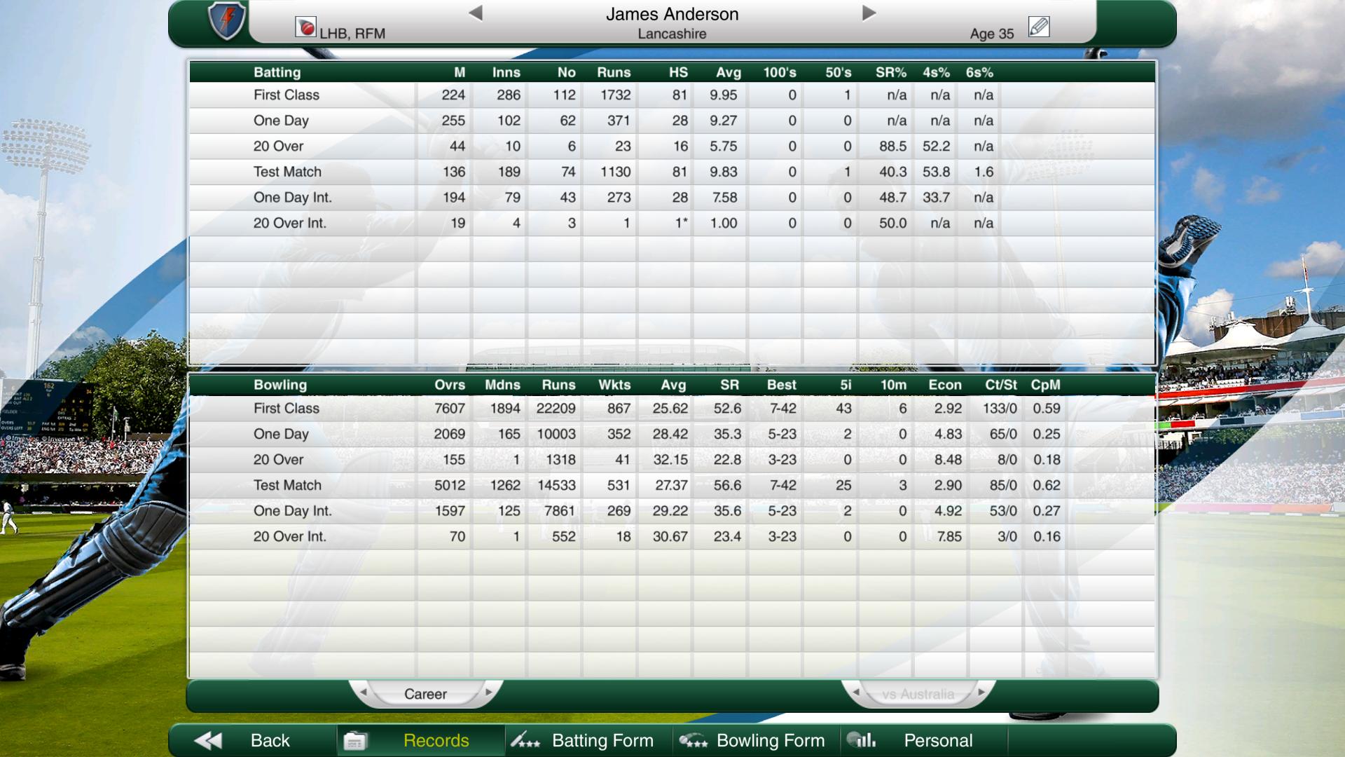 Cricket Captain 2018 screenshot 16