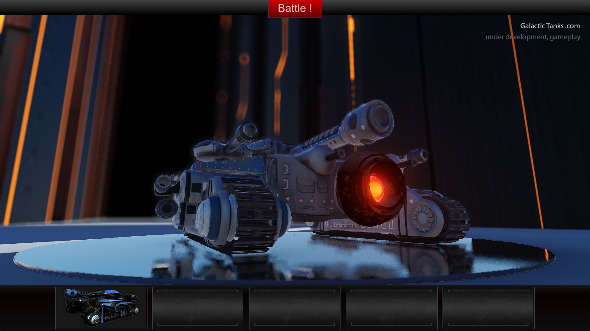 Galactic Tanks screenshot 1