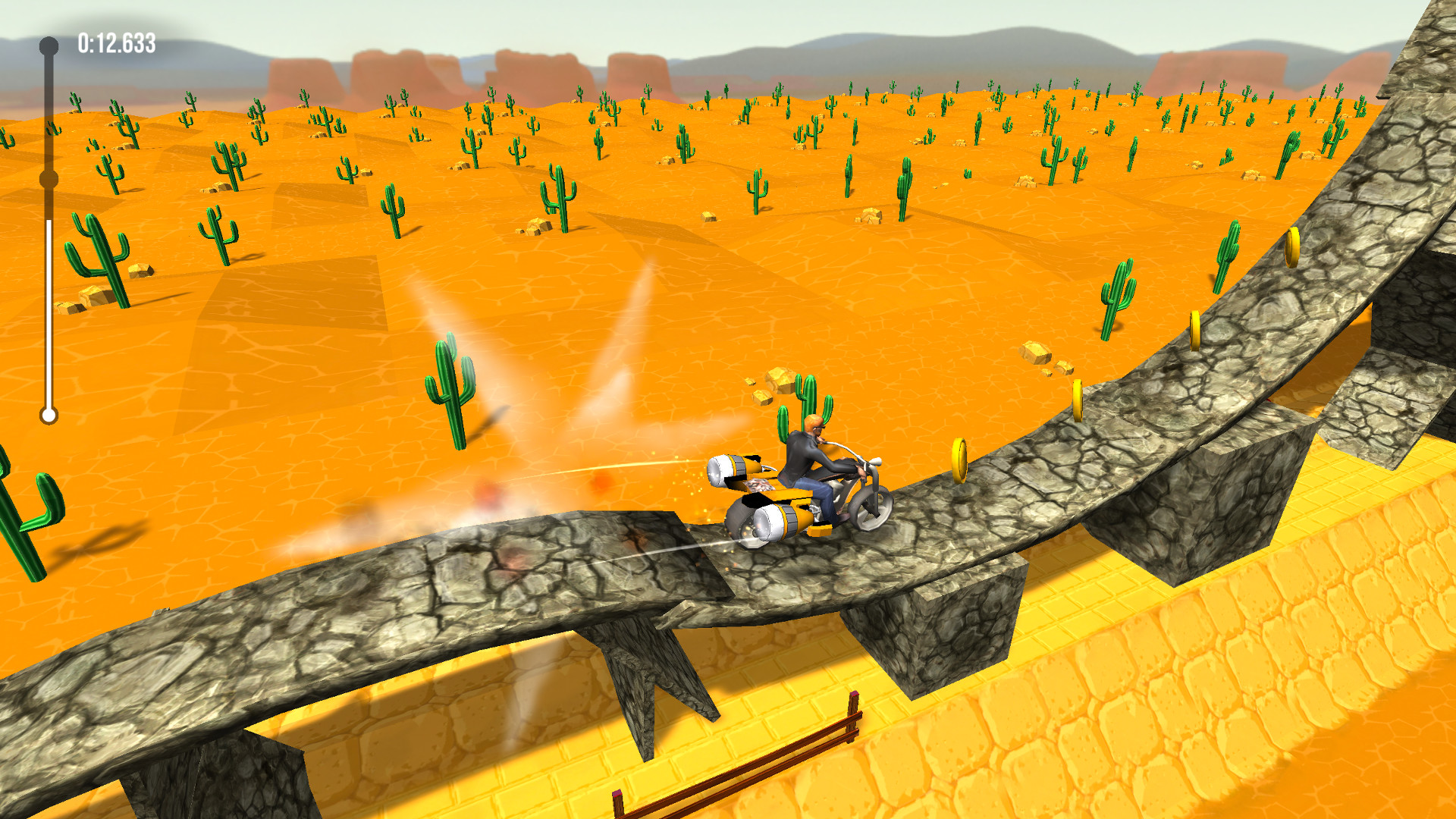 Moto Racing 3D screenshot 2