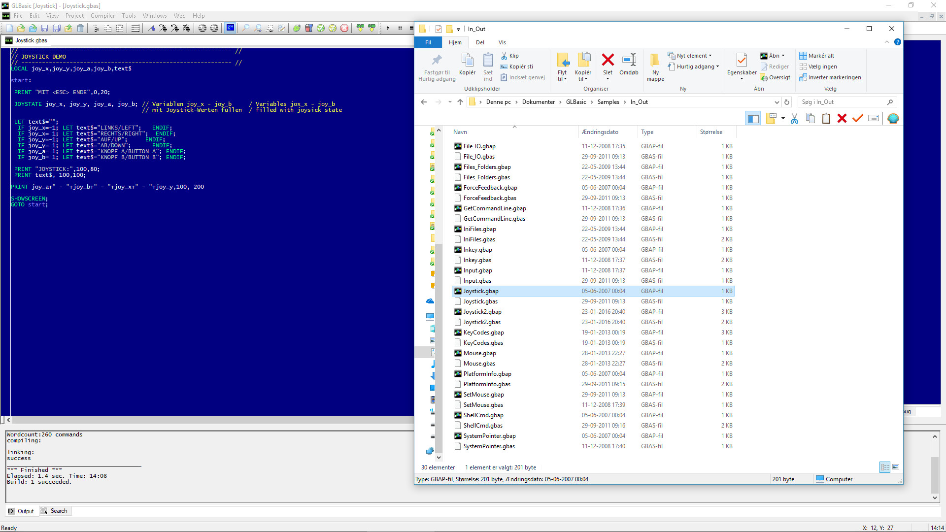 GLBasic SDK screenshot 2
