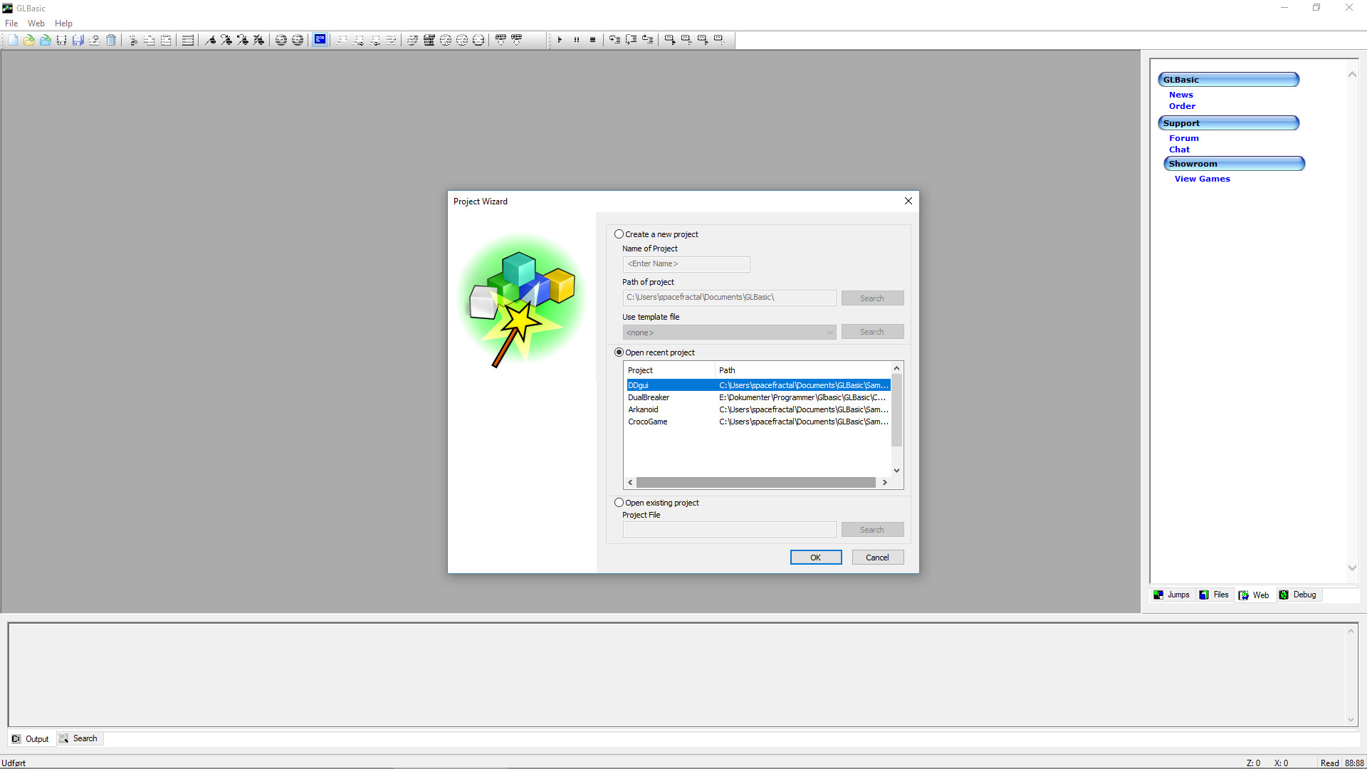 GLBasic SDK screenshot 1